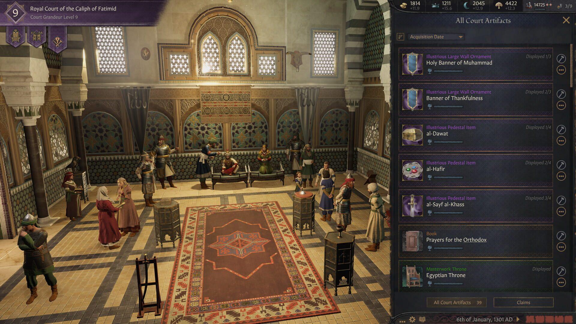 Crusader Kings III: Royal Court - gameplay screenshot