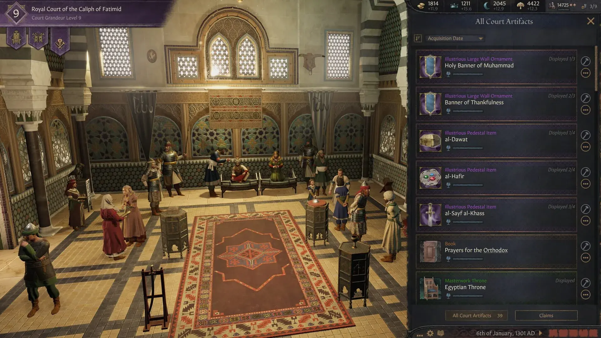 Crusader Kings III: Royal Court: Royal Edition - główny screenshot z gry