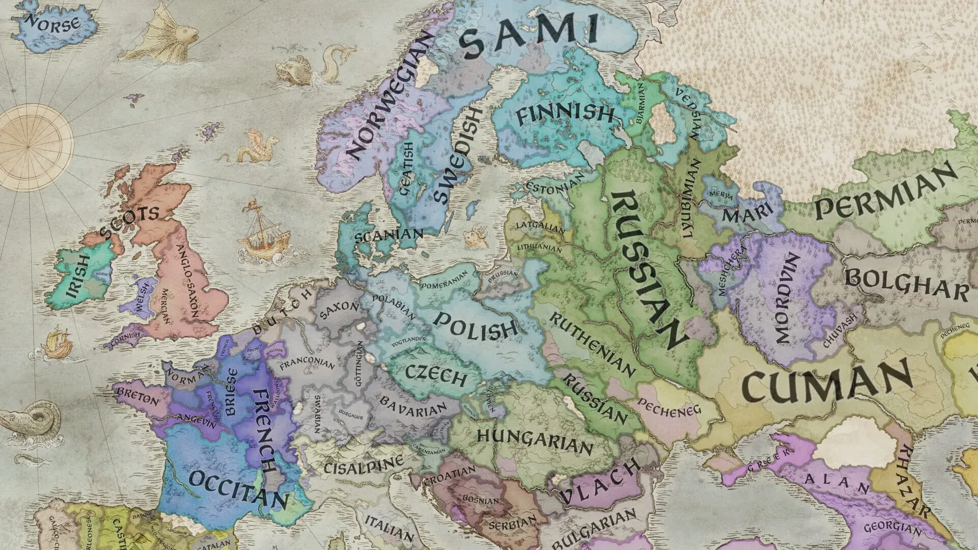 Crusader Kings III: Royal Court: Royal Edition - akcja w grze
