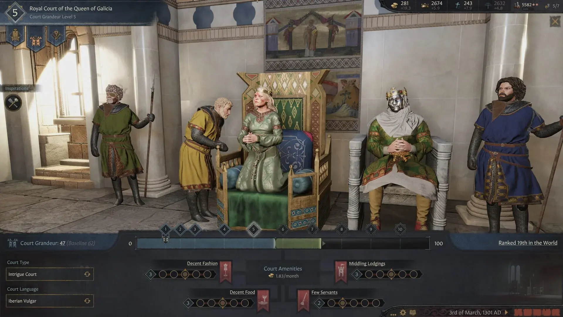 Crusader Kings III: Royal Court: Royal Edition - screenshot wysokiej jakości