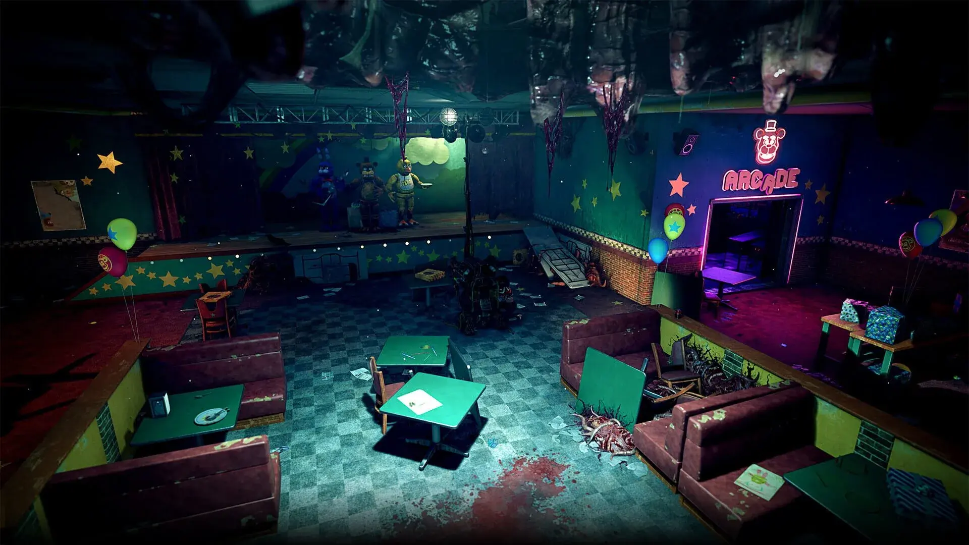 Dead by Daylight: Five Nights at Freddy's - świat gry, lokacja