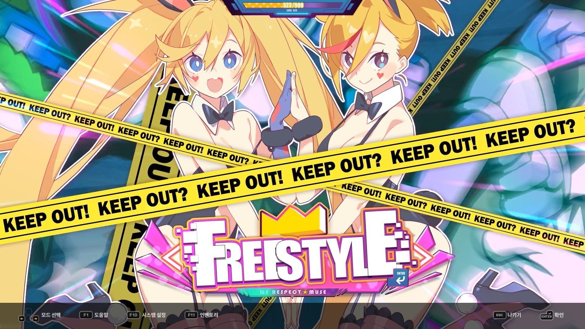 DJMax Respect V: Muse Dash Pack - akcja w grze