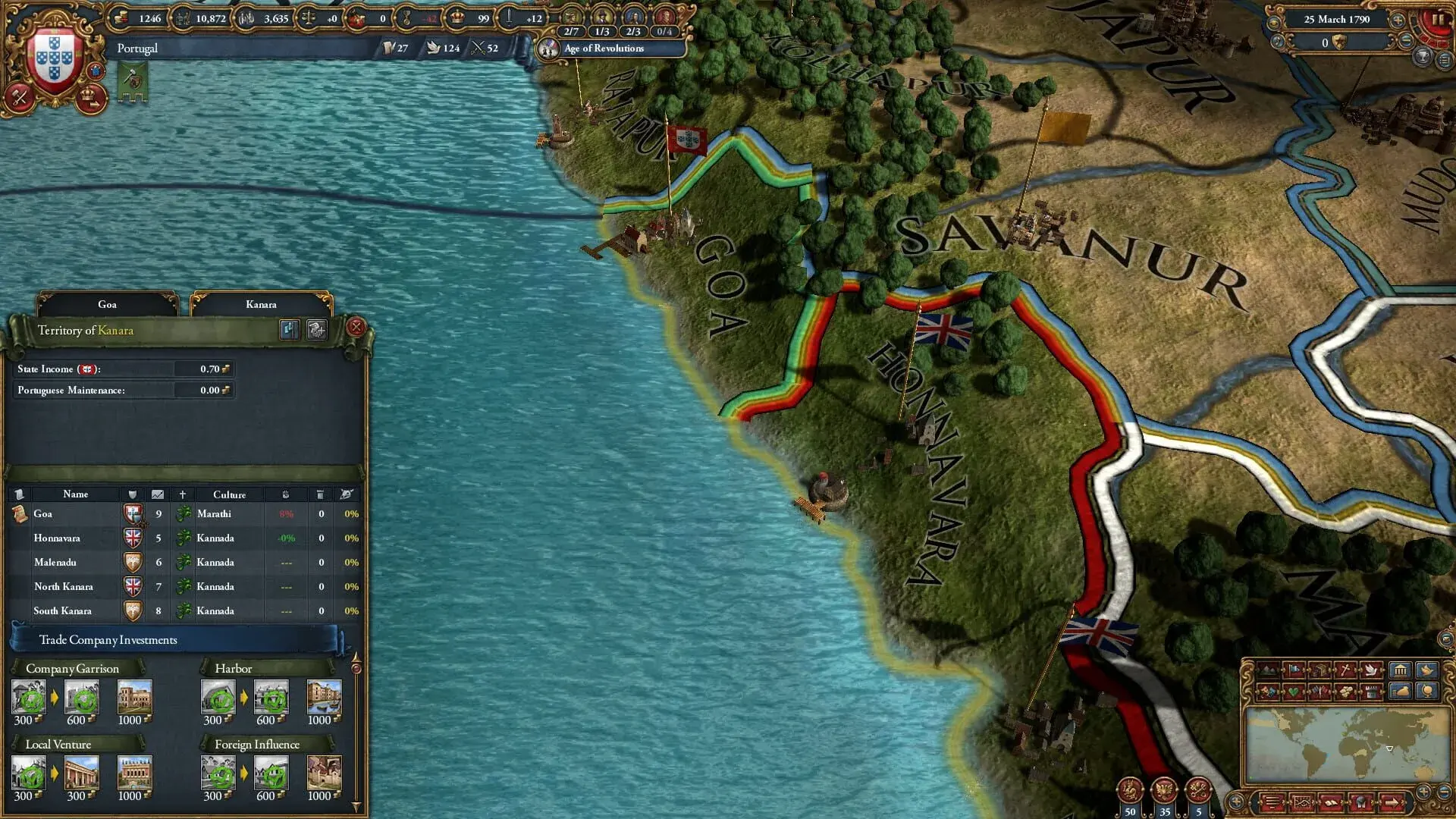 Europa Universalis IV: Dharma - świat gry, lokacja