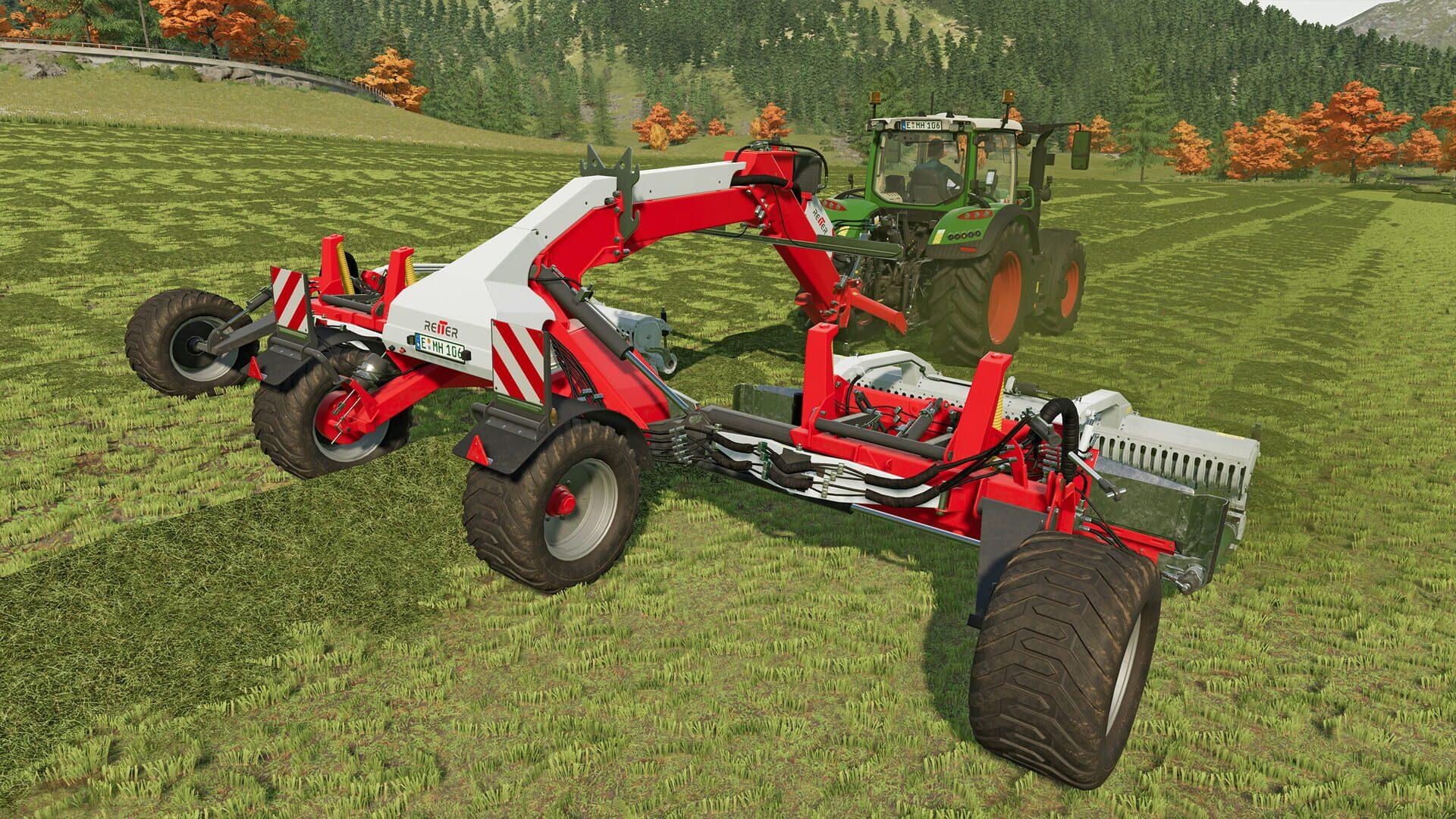 Farming Simulator 22: Hay & Forage Pack - akcja w grze