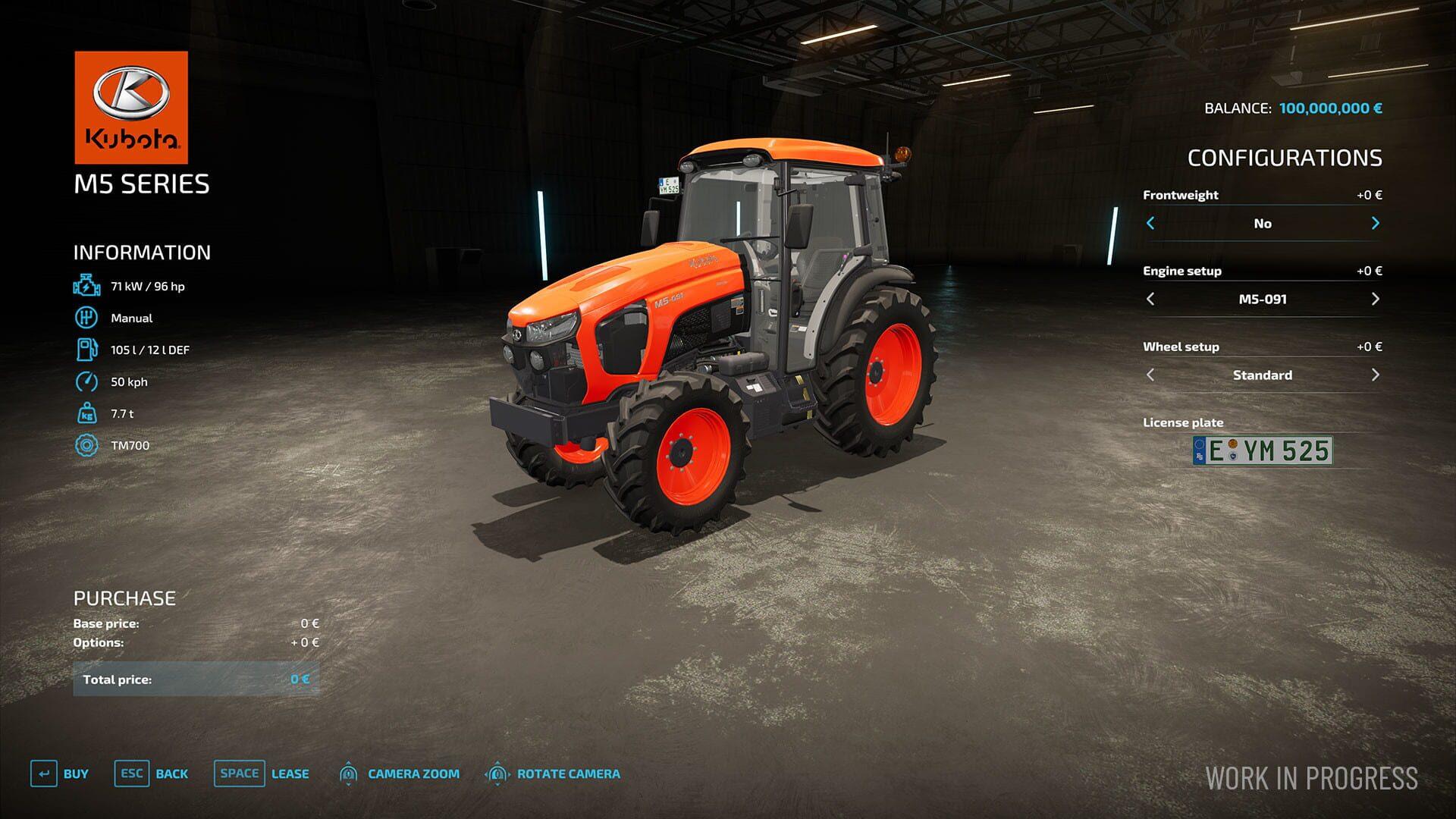 Farming Simulator 22: Kubota Pack - obrazek z gry