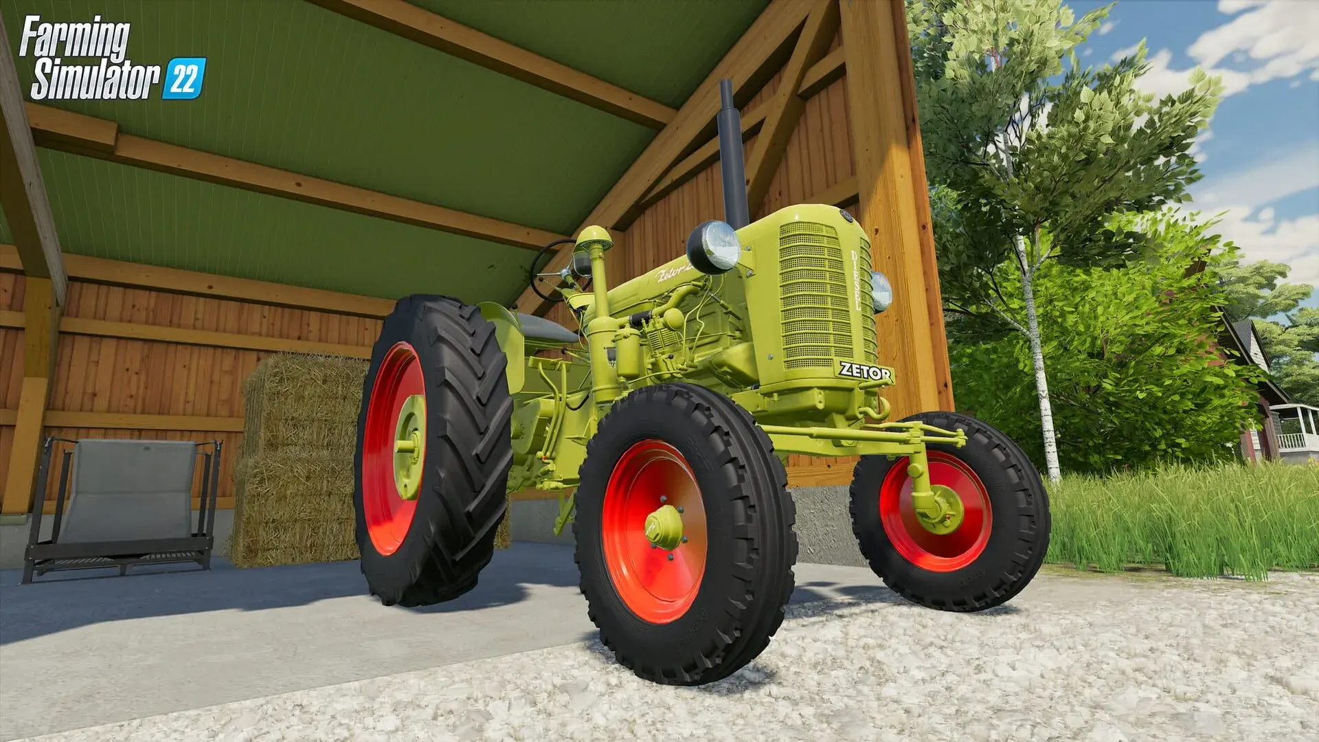 Farming Simulator 22: Zetor 25 K - główny screenshot z gry