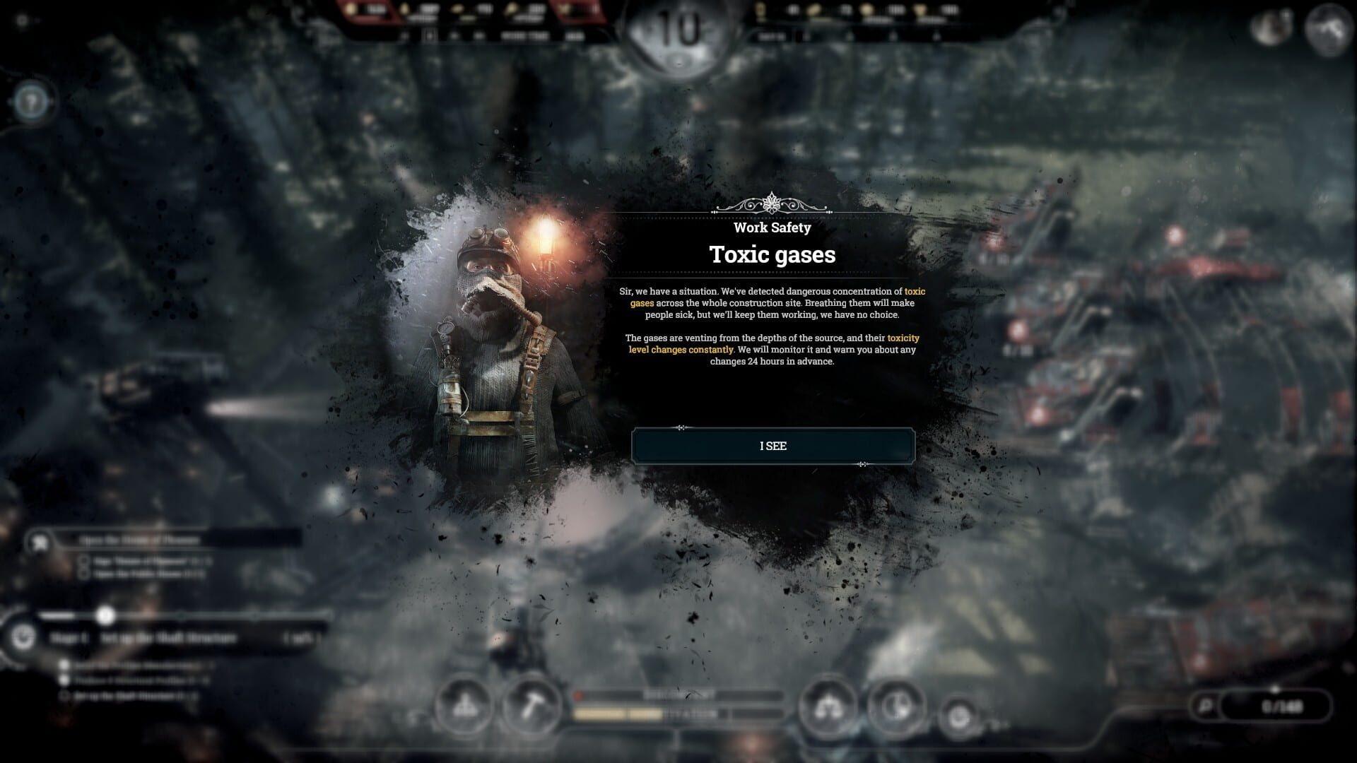 Frostpunk: The Last Autumn - akcja w grze