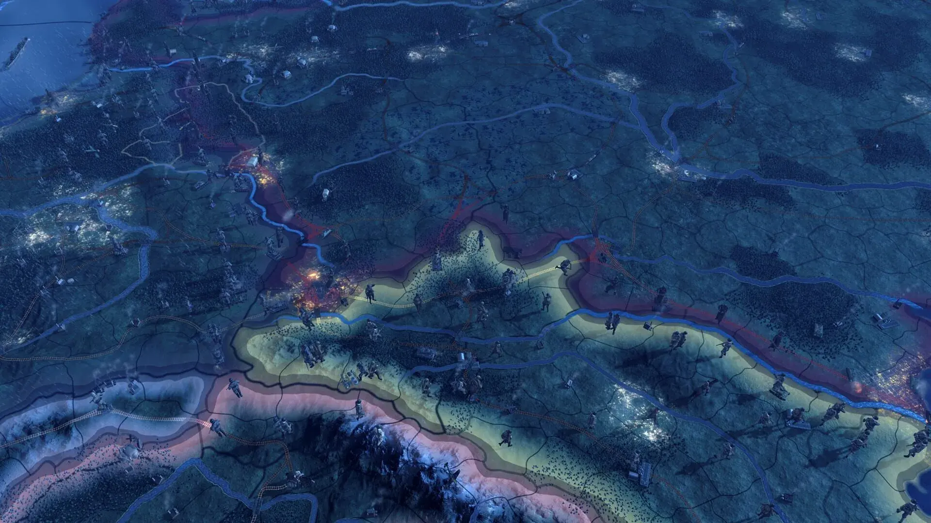 Hearts of Iron IV: No Step Back - obrazek z gry