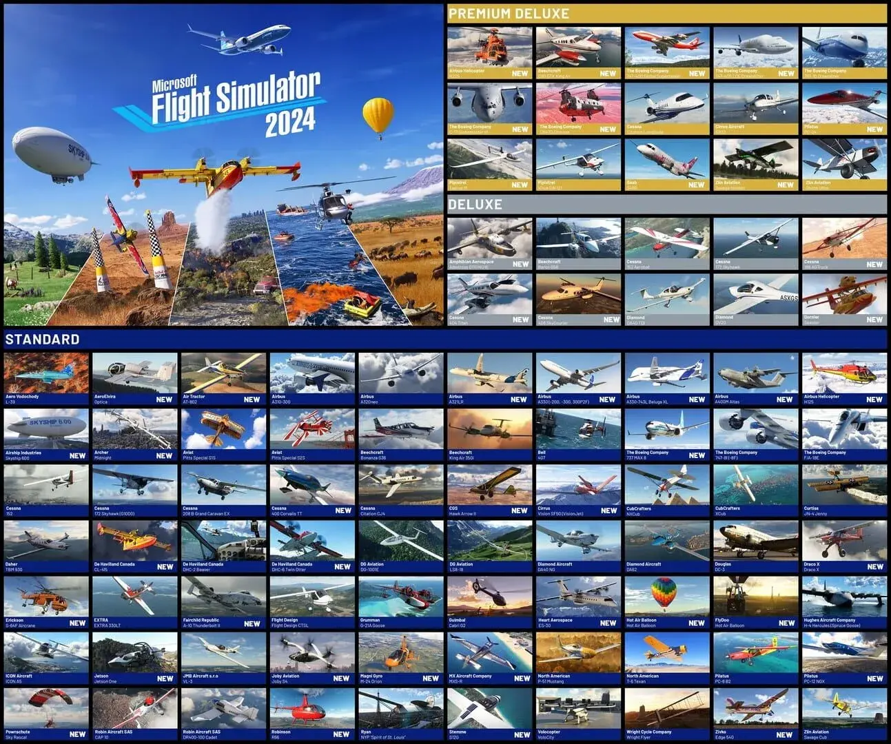 Microsoft Flight Simulator 2024: Deluxe Edition (Xbox Series & PC) - screenshot wysokiej jakości