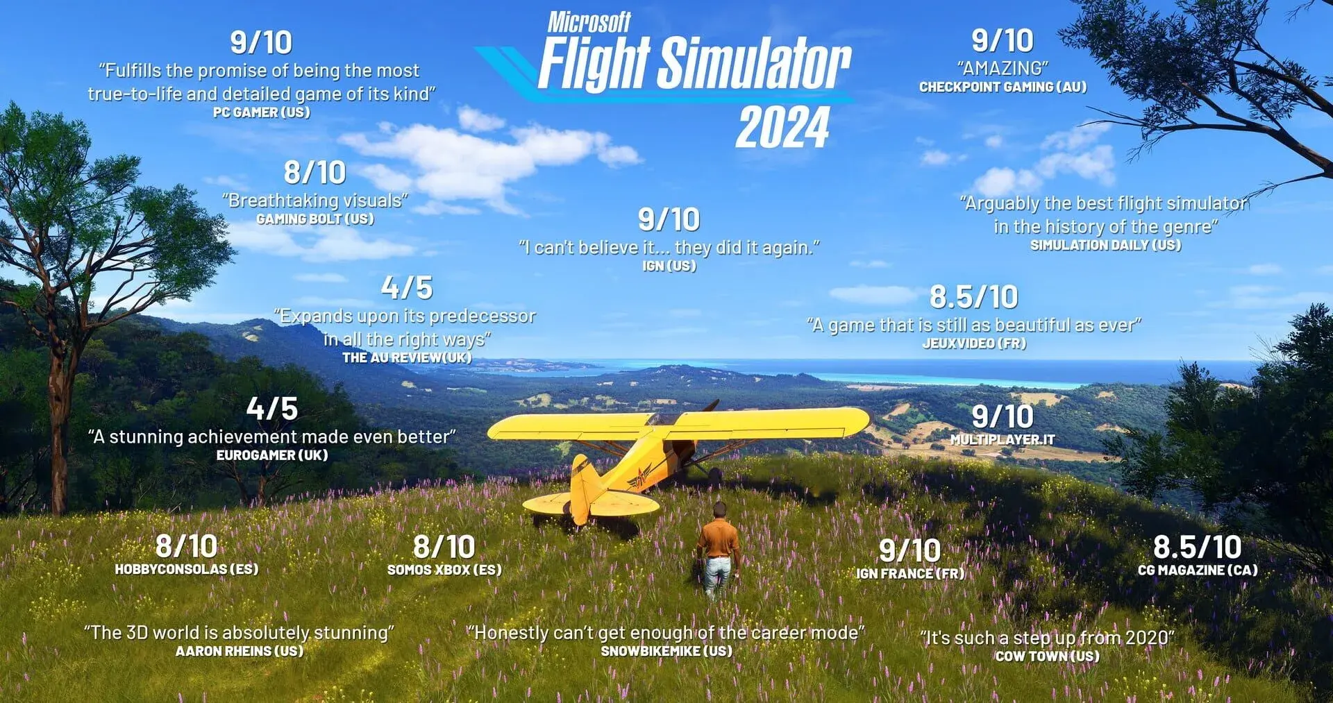 Microsoft Flight Simulator 2024: Premium Deluxe Edition - screenshot wysokiej jakości