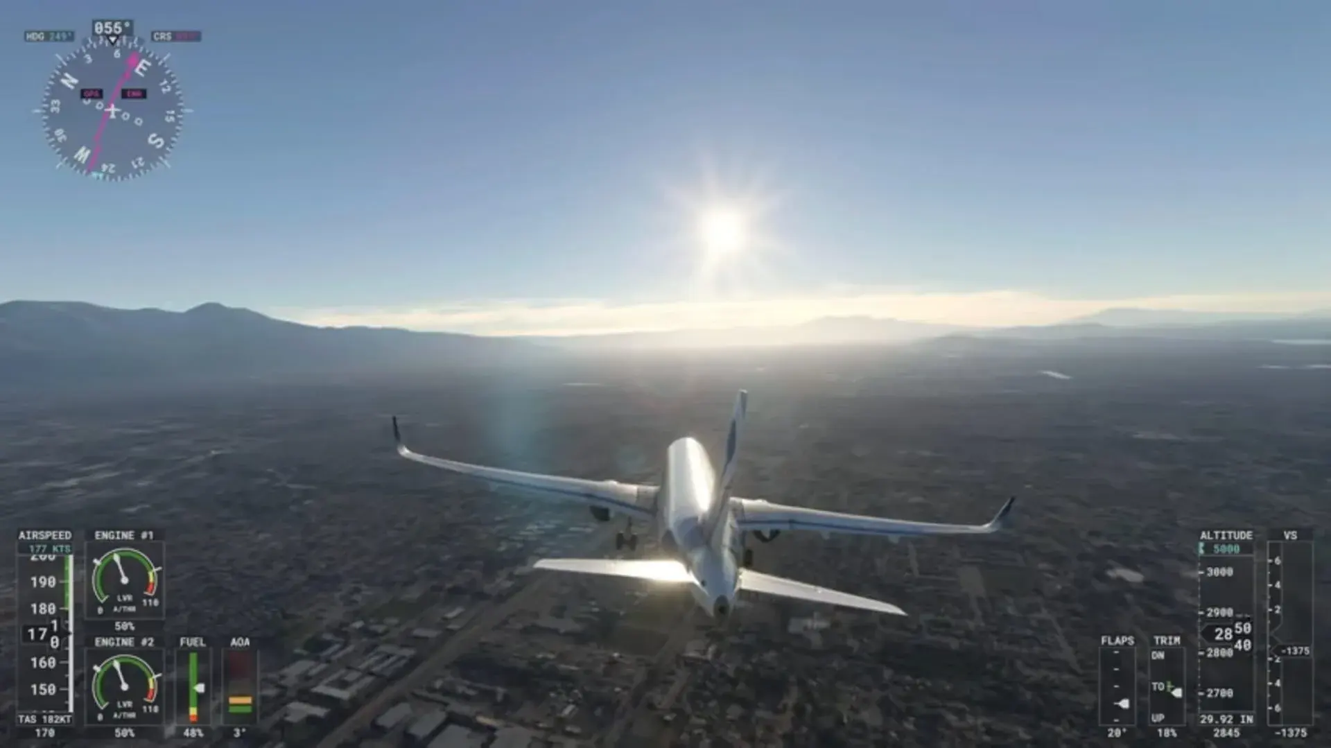 Microsoft Flight Simulator: Premium Deluxe Edition - główny screenshot z gry