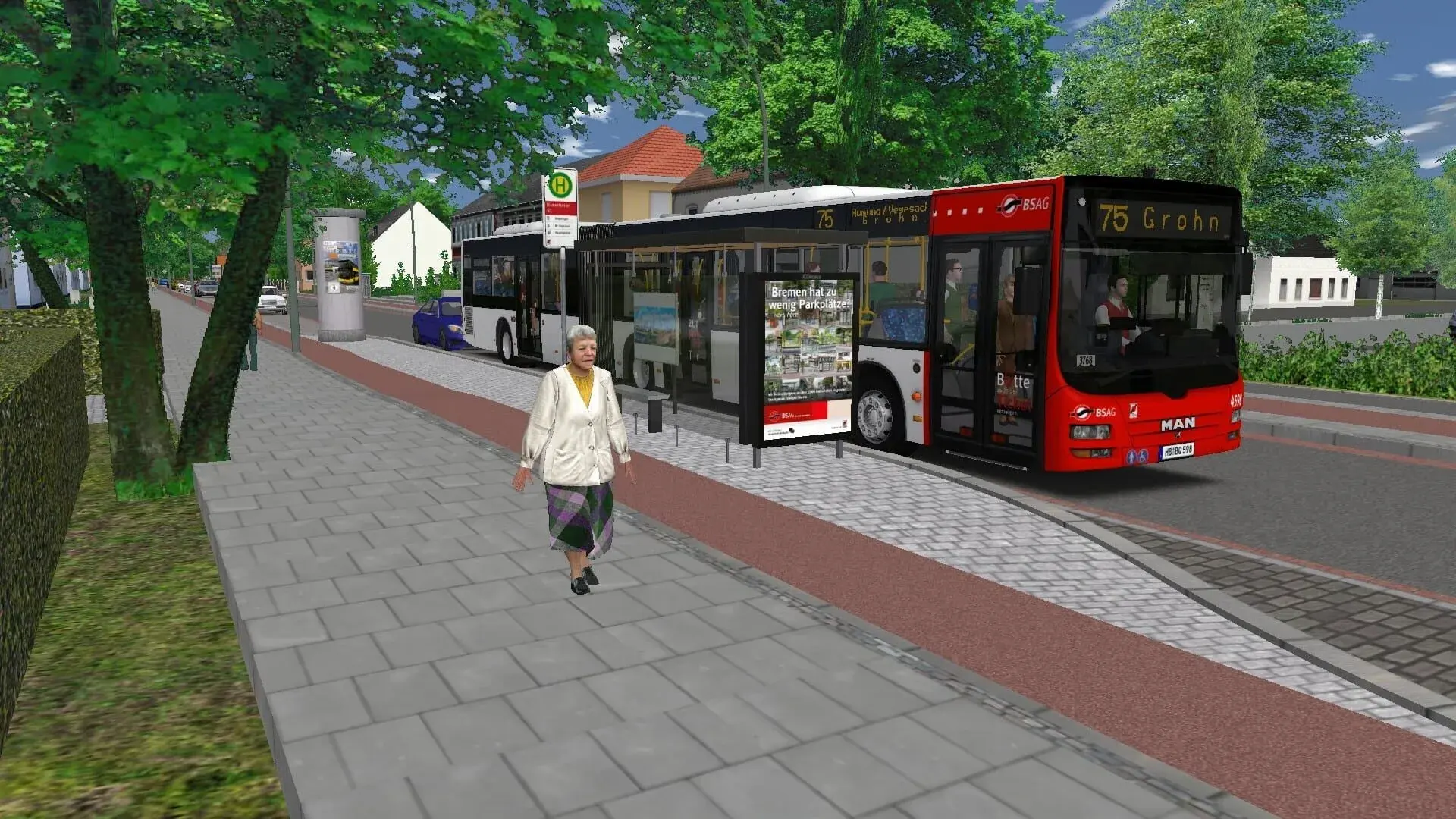 OMSI 2: Bremen-Nord - gameplay screenshot