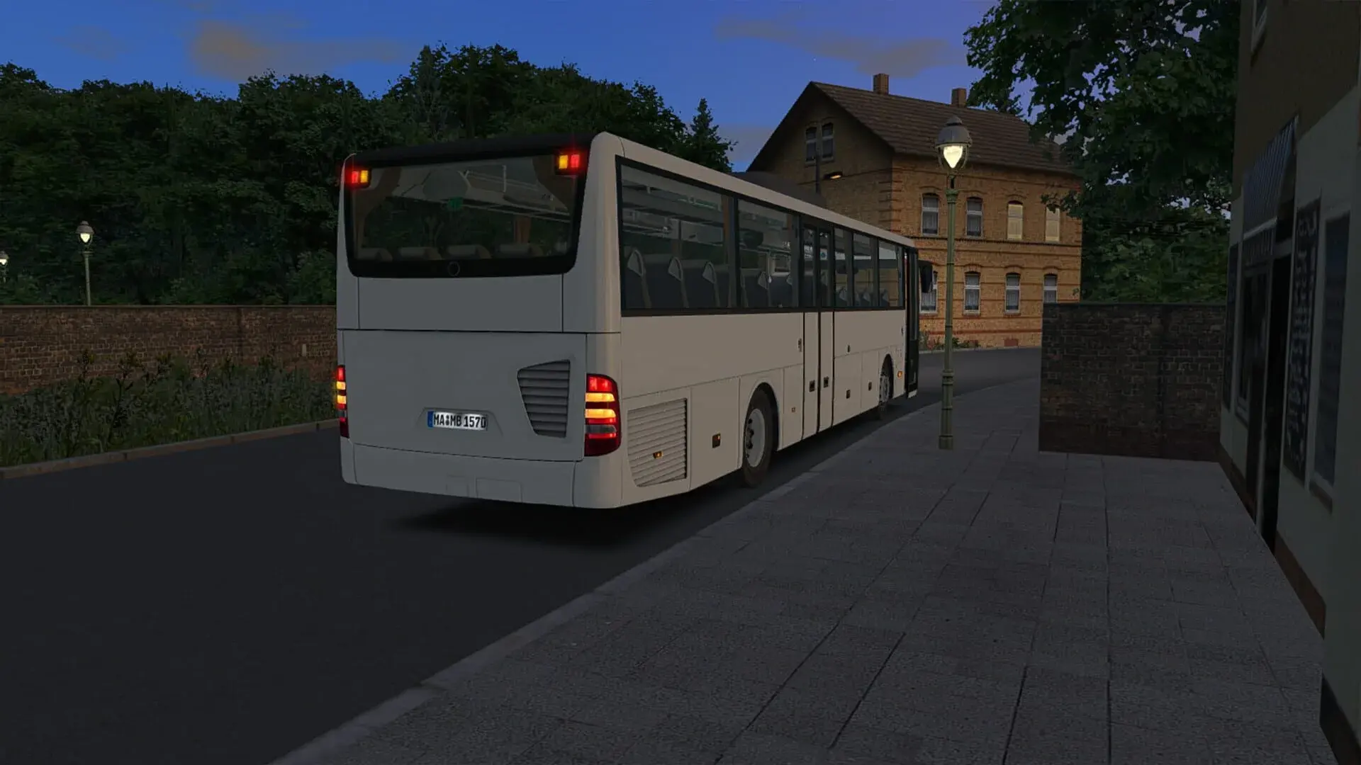 Omsi 2: Coach O560 Series - akcja w grze