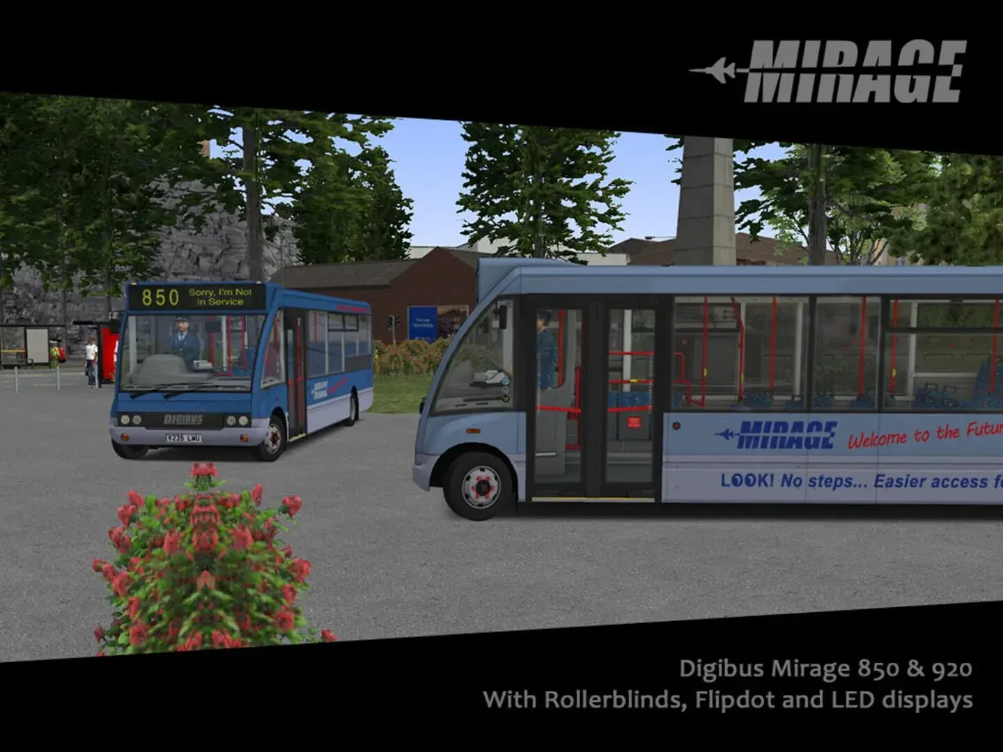 Omsi 2: Digibus Mirage - główny screenshot z gry