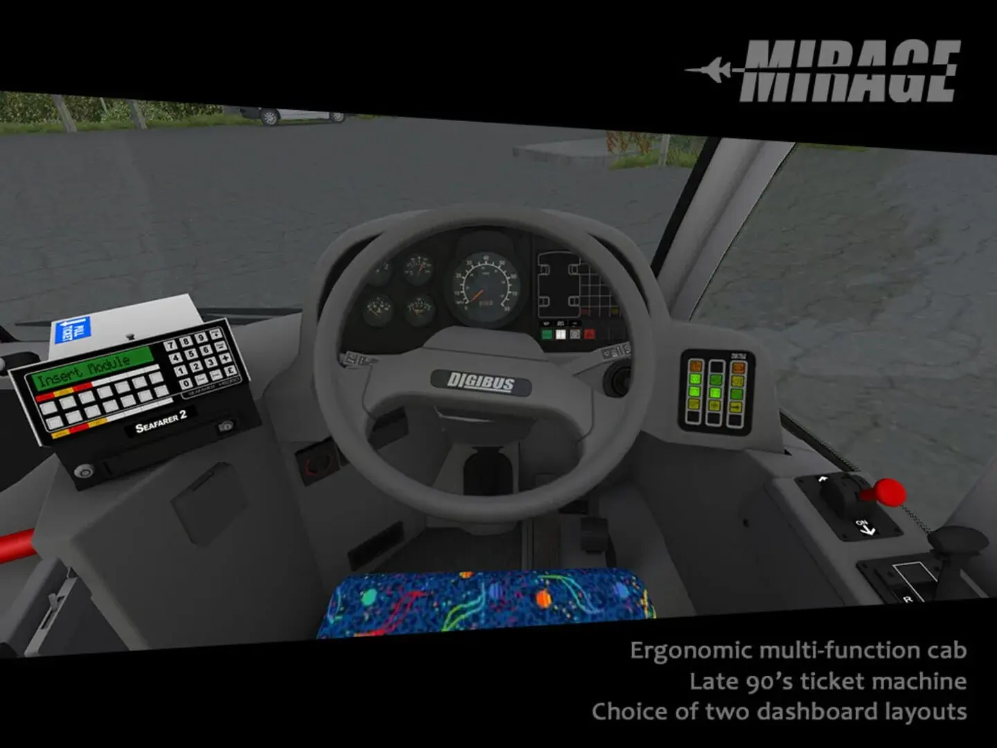 Omsi 2: Digibus Mirage - gameplay screenshot