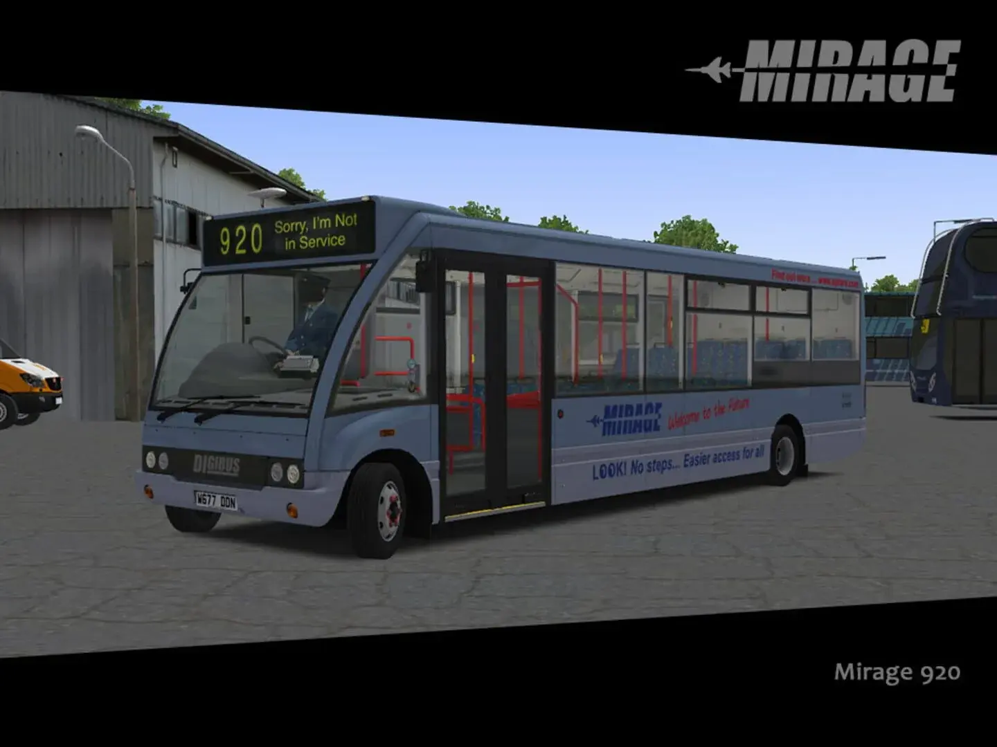 Omsi 2: Digibus Mirage - akcja w grze