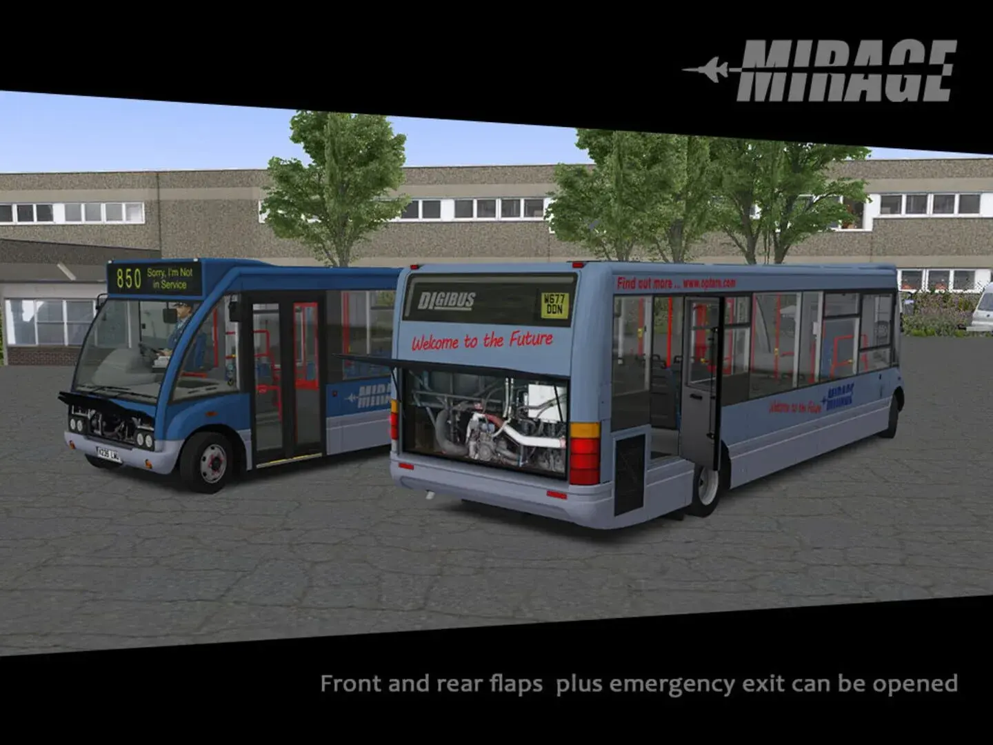 Omsi 2: Digibus Mirage - obrazek z gry