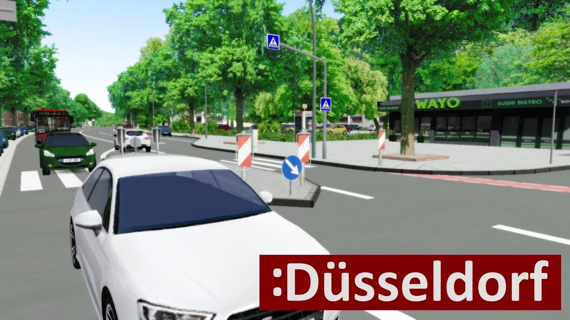 OMSI 2: Düsseldorf - akcja w grze