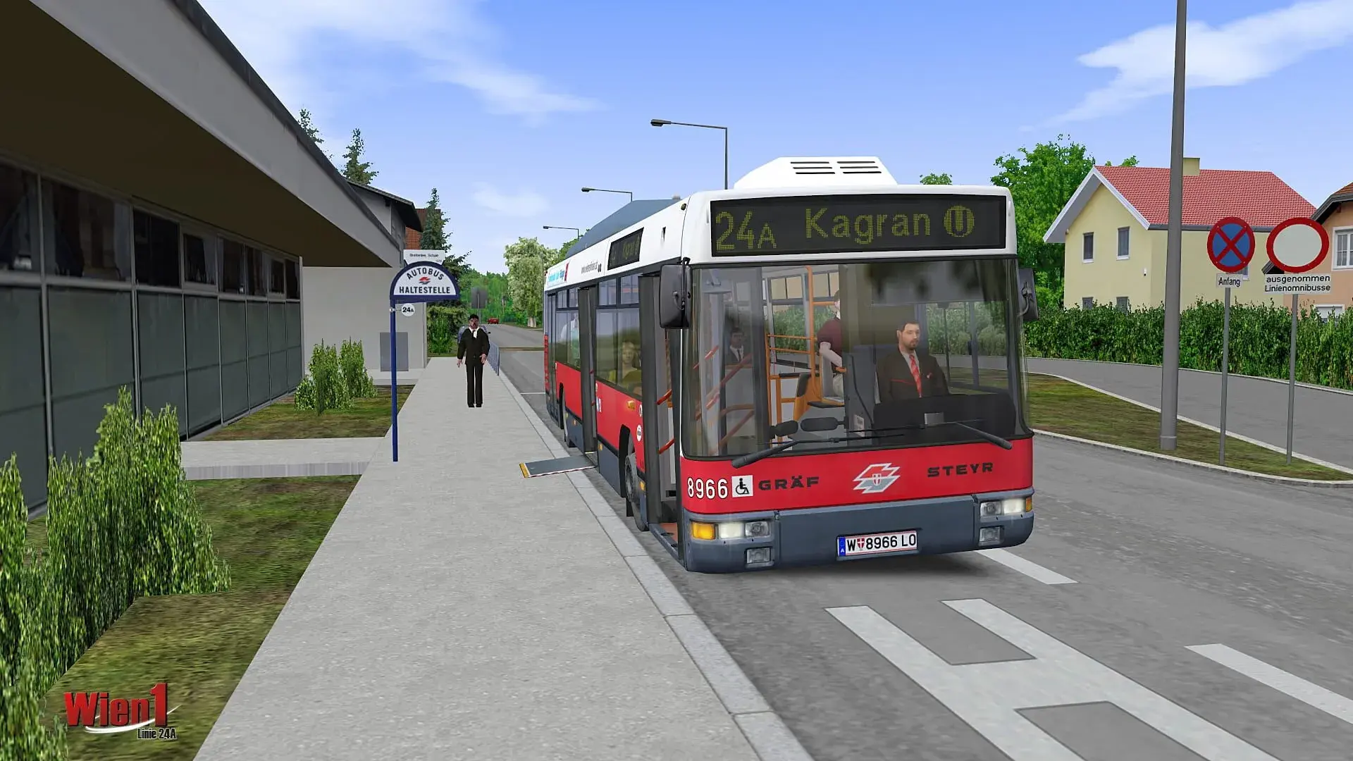 OMSI 2: Vienna 1 - Line 24A - główny screenshot z gry
