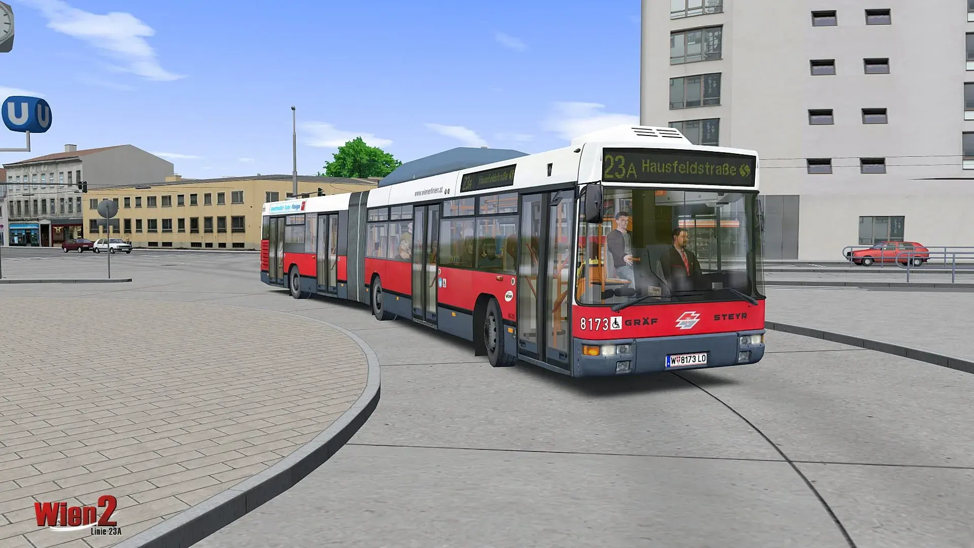 OMSI 2: Vienna 2 - Line 23A - świat gry, lokacja