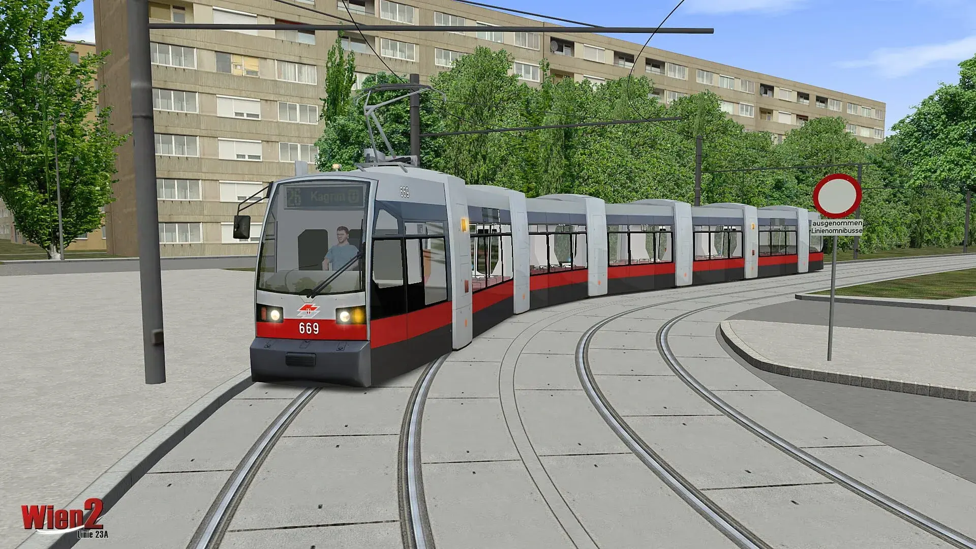 OMSI 2: Vienna 2 - Line 23A - screenshot wysokiej jakości