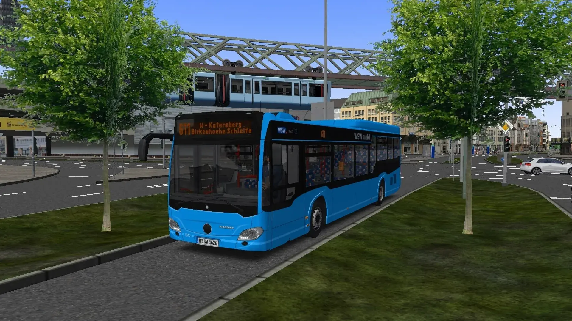 OMSI 2: Wuppertal - gameplay screenshot