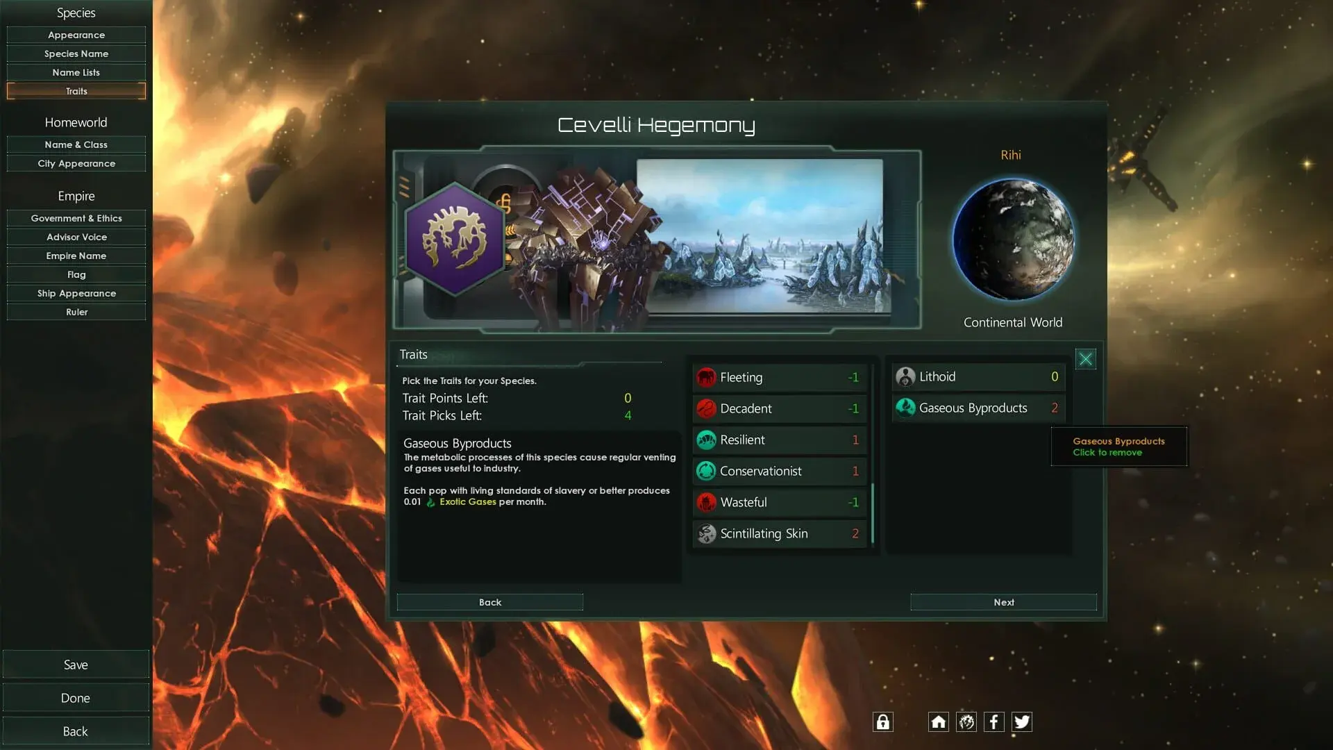 Stellaris: Lithoids - świat gry, lokacja