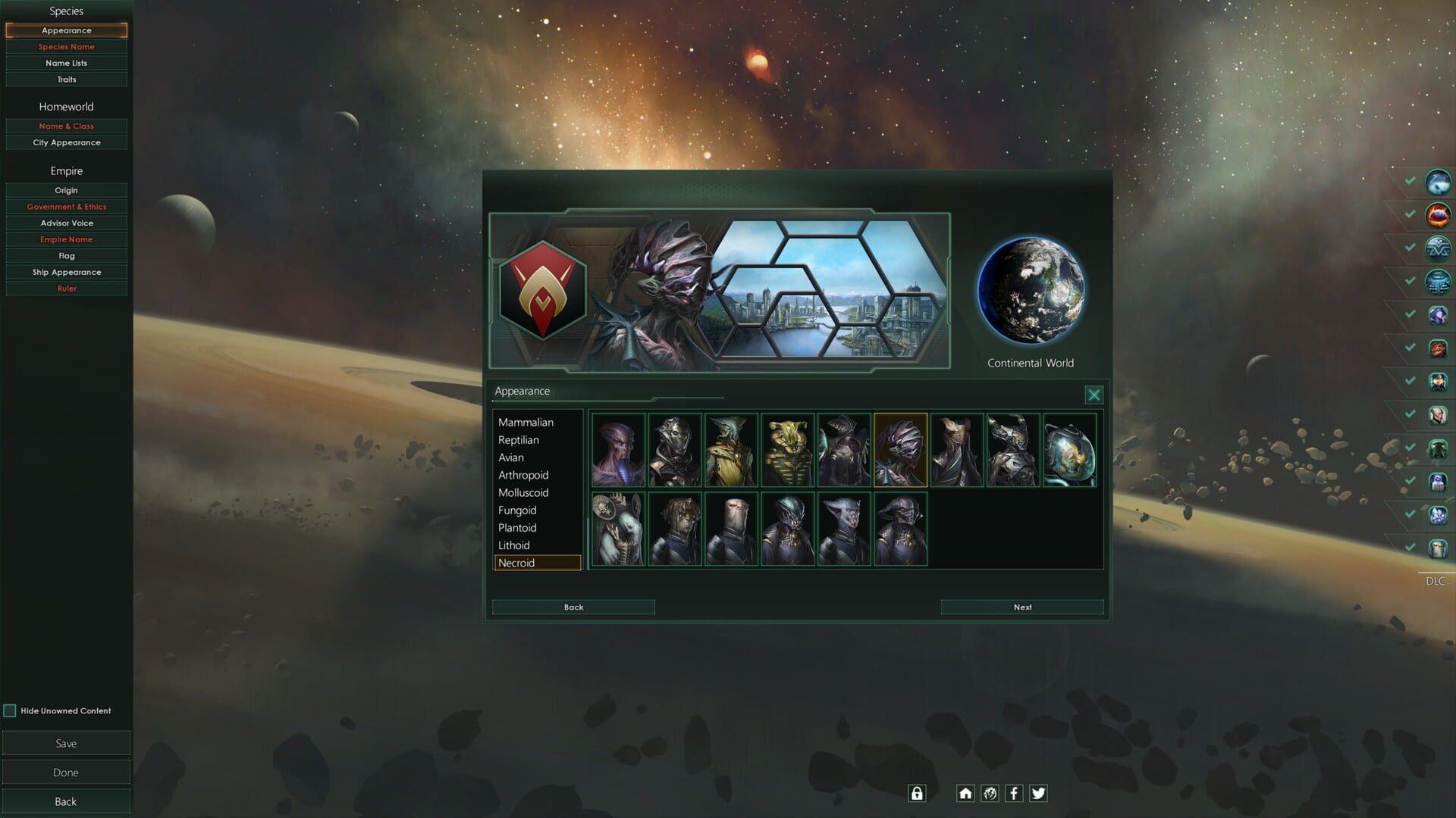 Stellaris: Necroids Species Pack - główny screenshot z gry