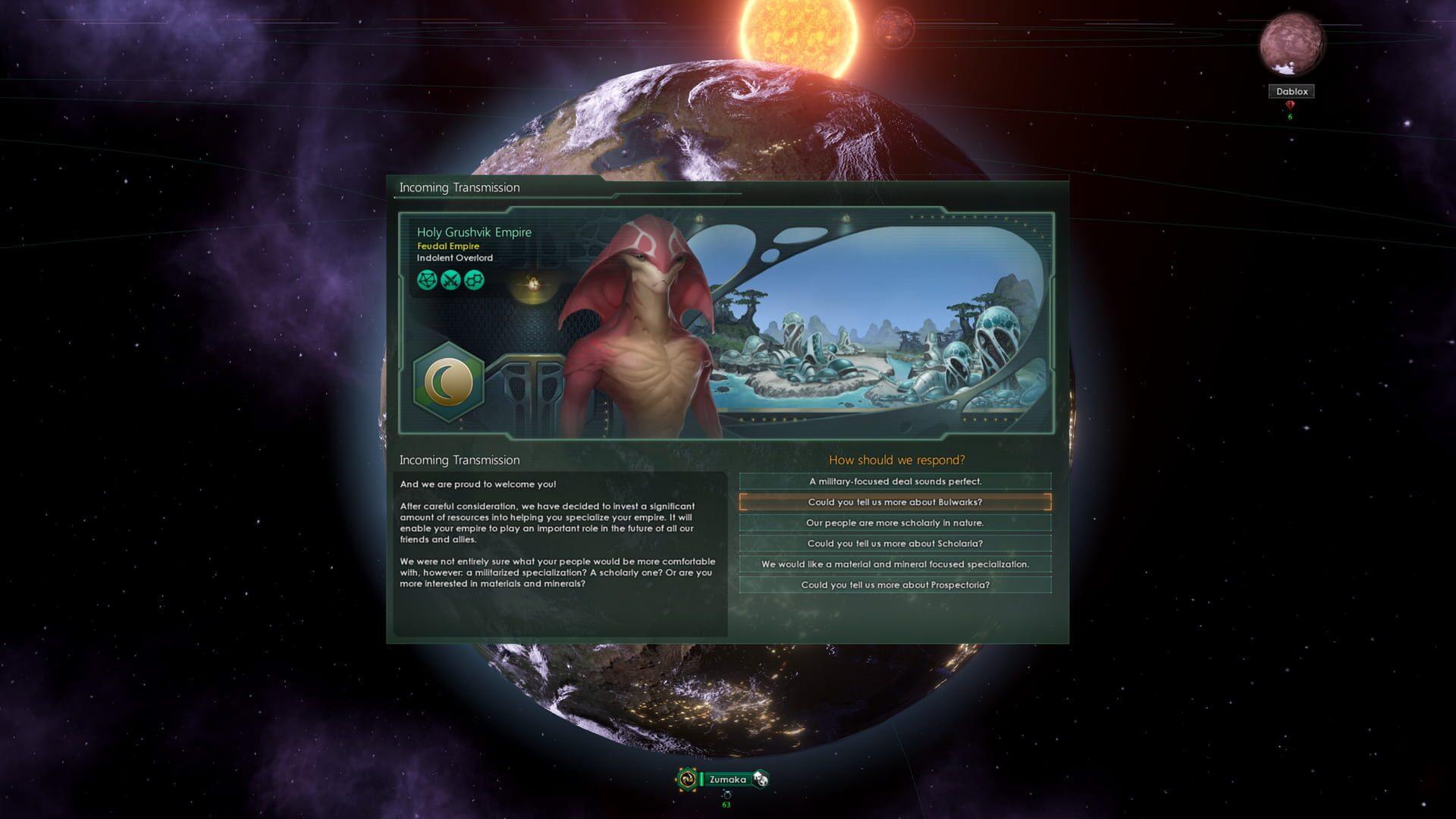 Stellaris: Overlord - świat gry, lokacja