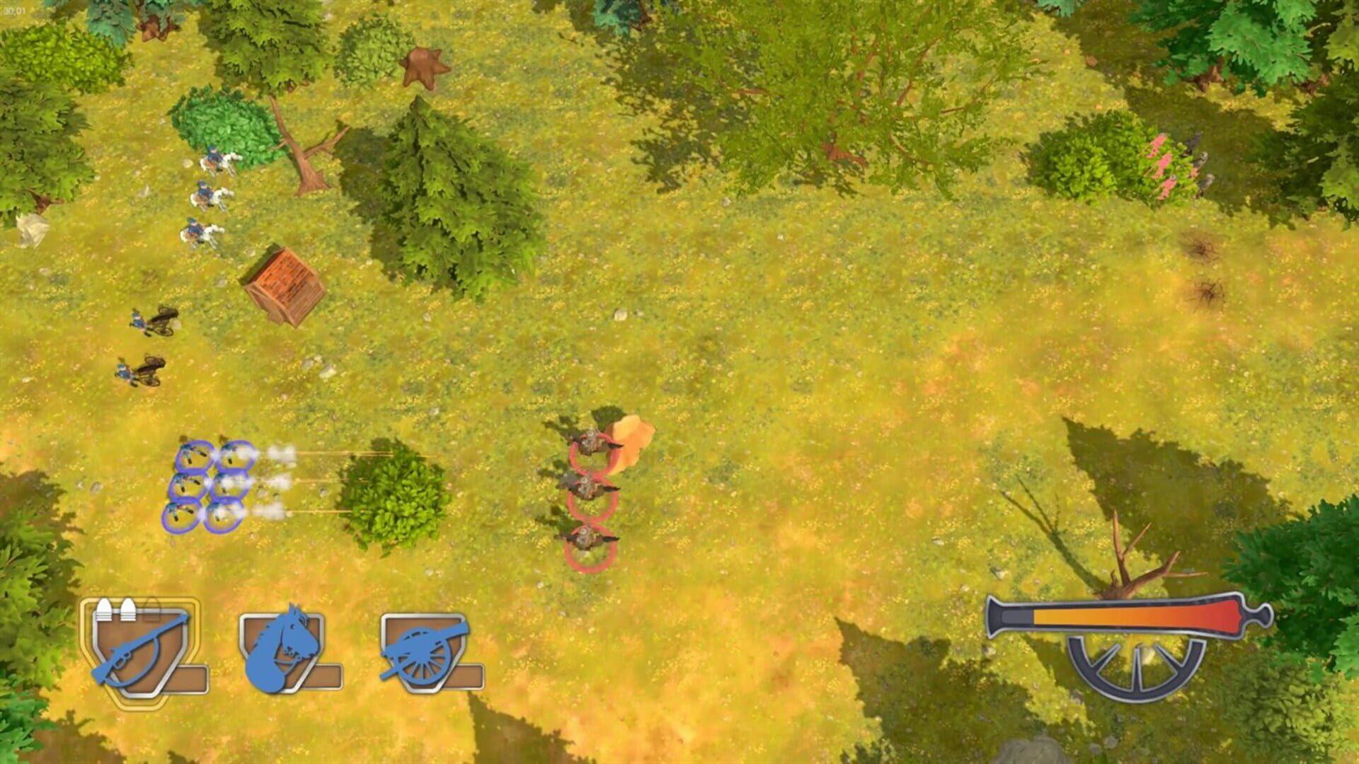 The Bluecoats: North & South - główny screenshot z gry