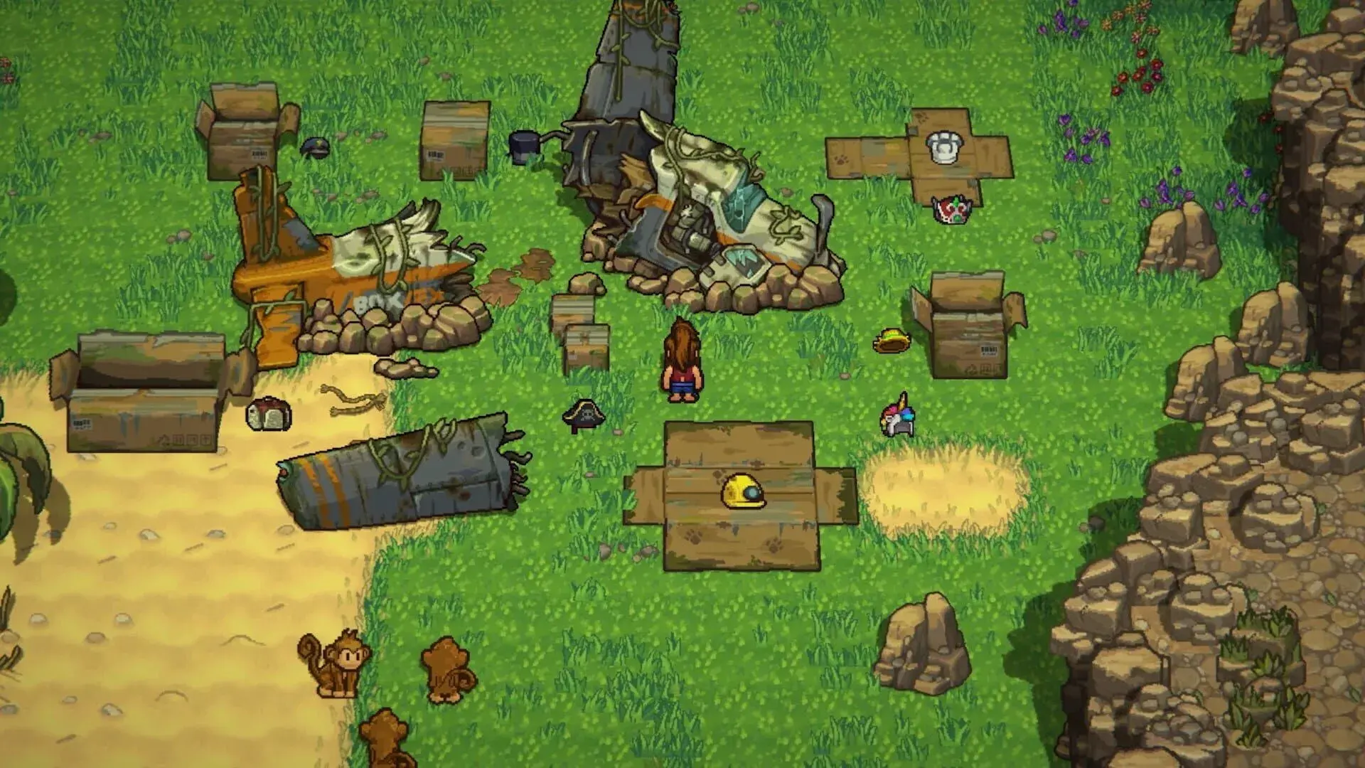 The Survivalists: Deluxe Edition - główny screenshot z gry
