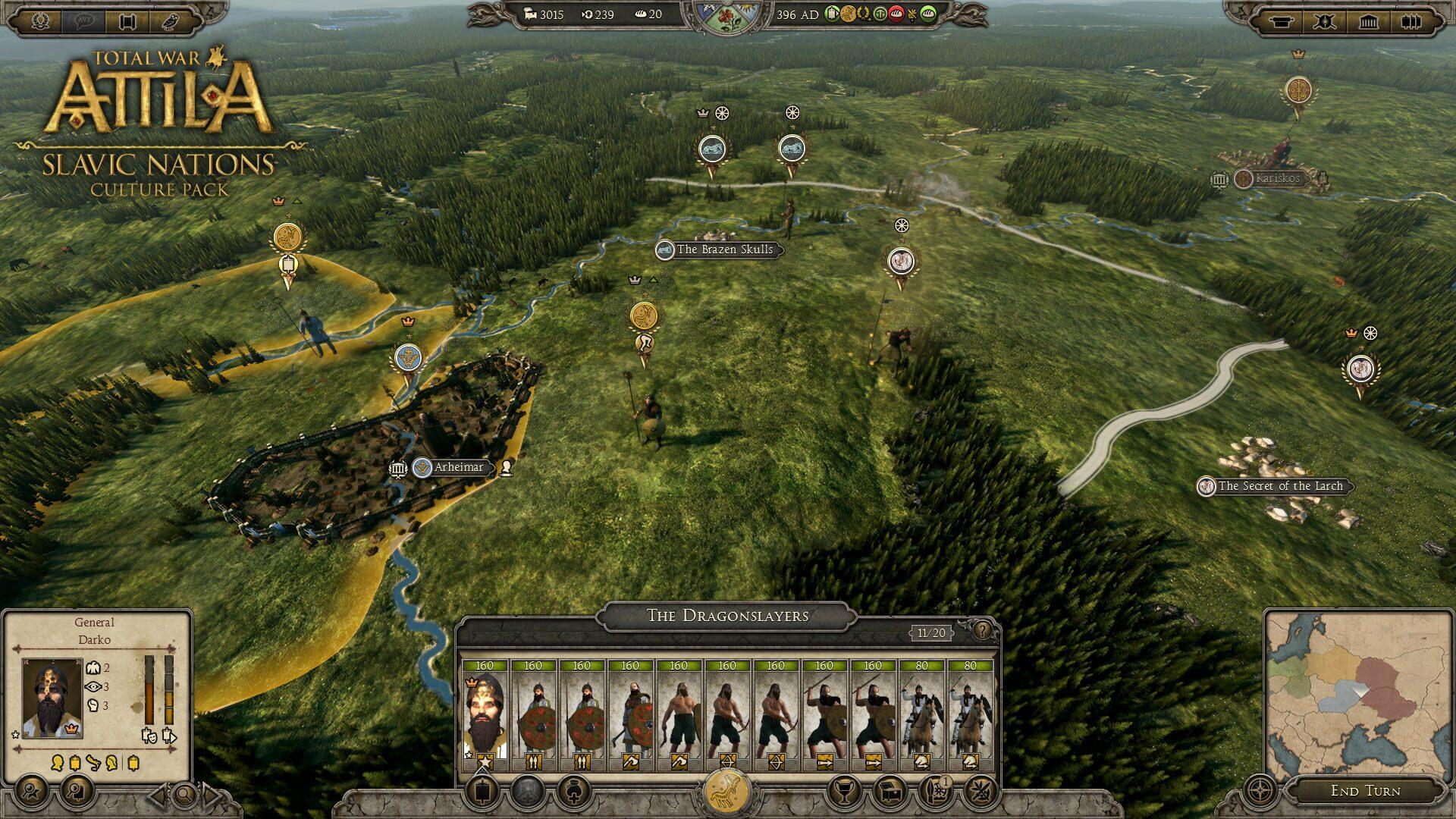 Total War: Attila - Slavic Nations Culture Pack - główny screenshot z gry