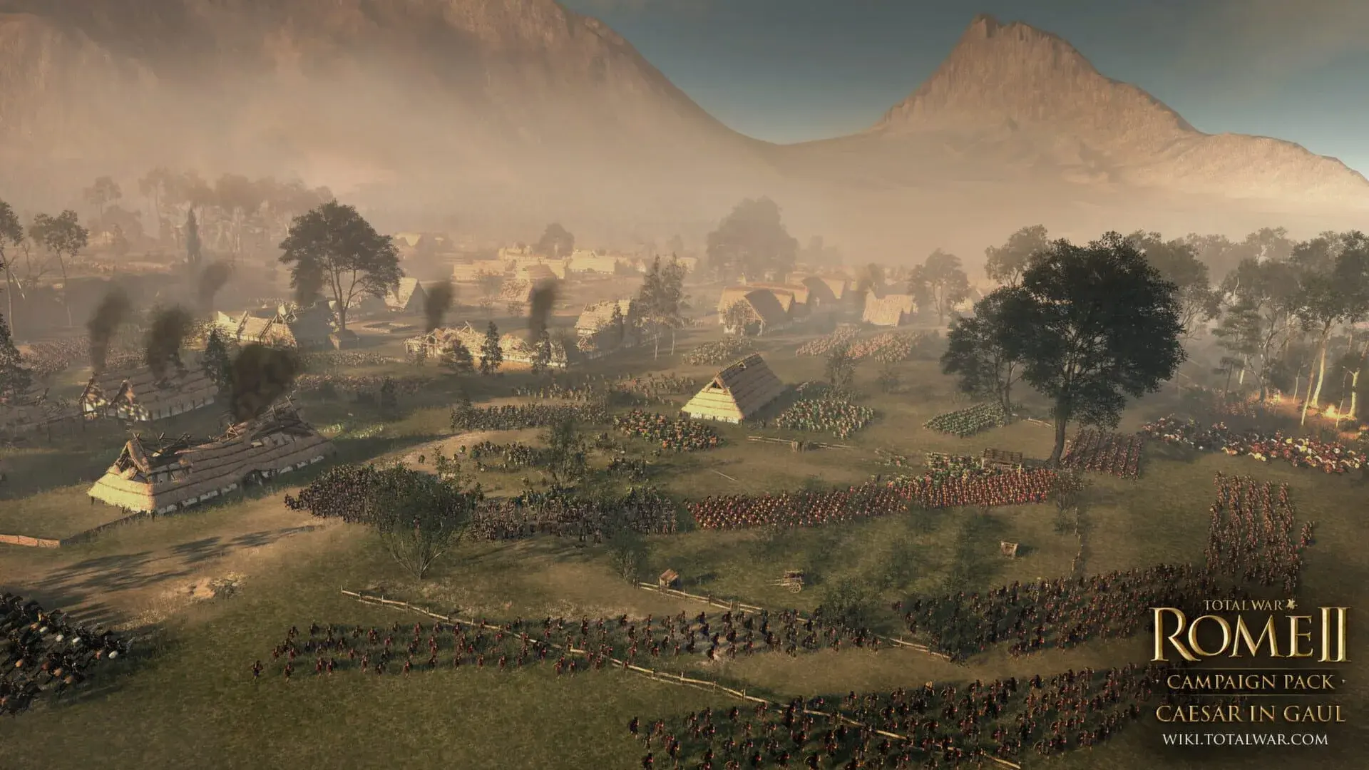 Total War: Rome II - Caesar in Gaul - akcja w grze
