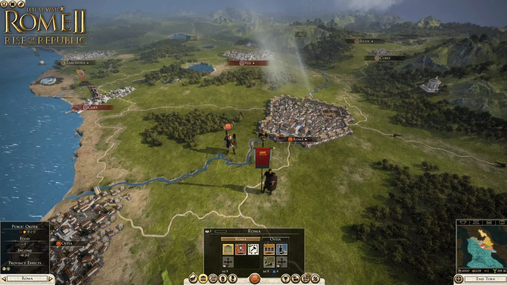 Total War: Rome II - Campaign Pack: Rise of the Republic - świat gry, lokacja