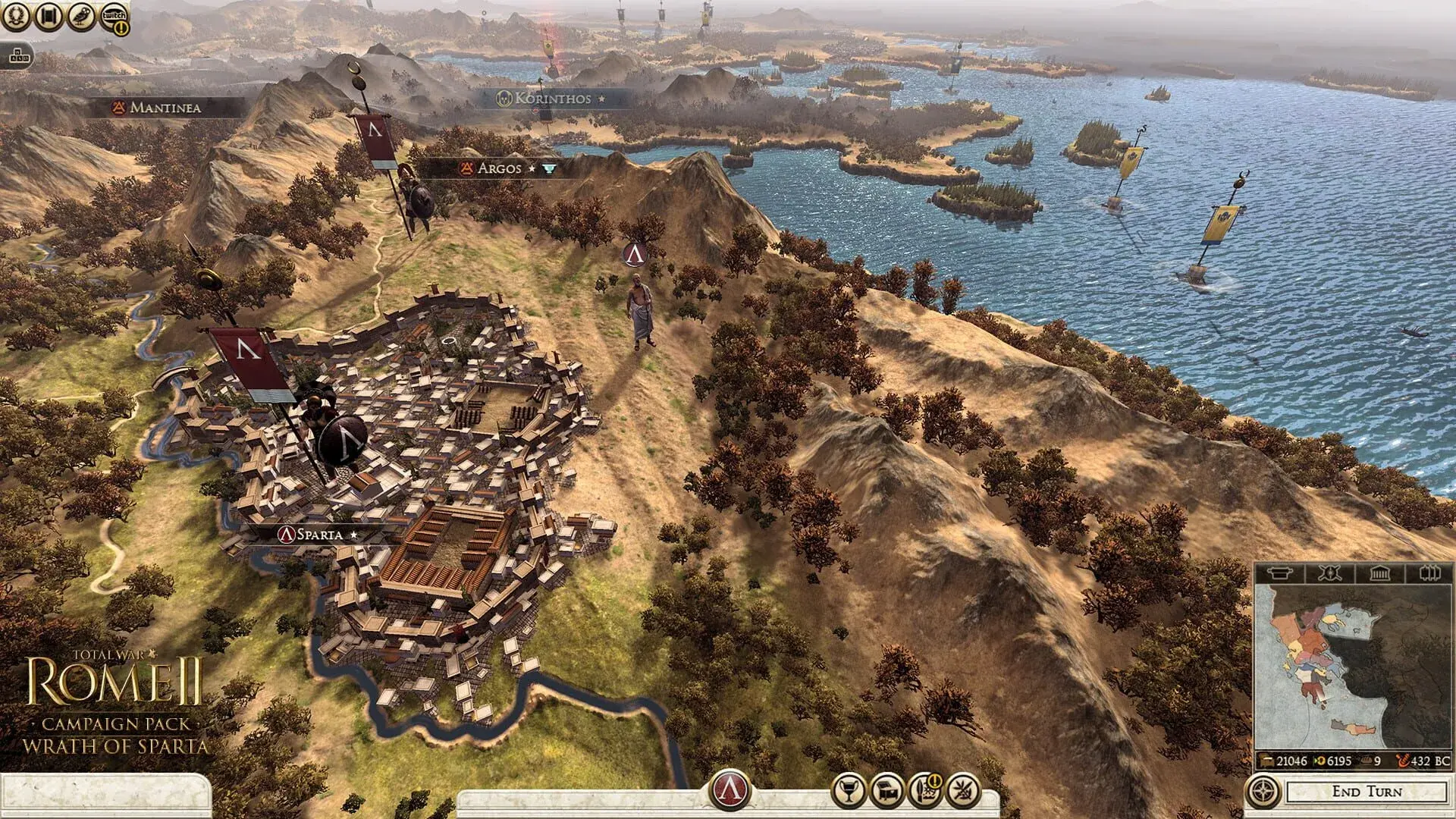 Total War: Rome II - Campaign Pack: Wrath of Sparta - gameplay screenshot