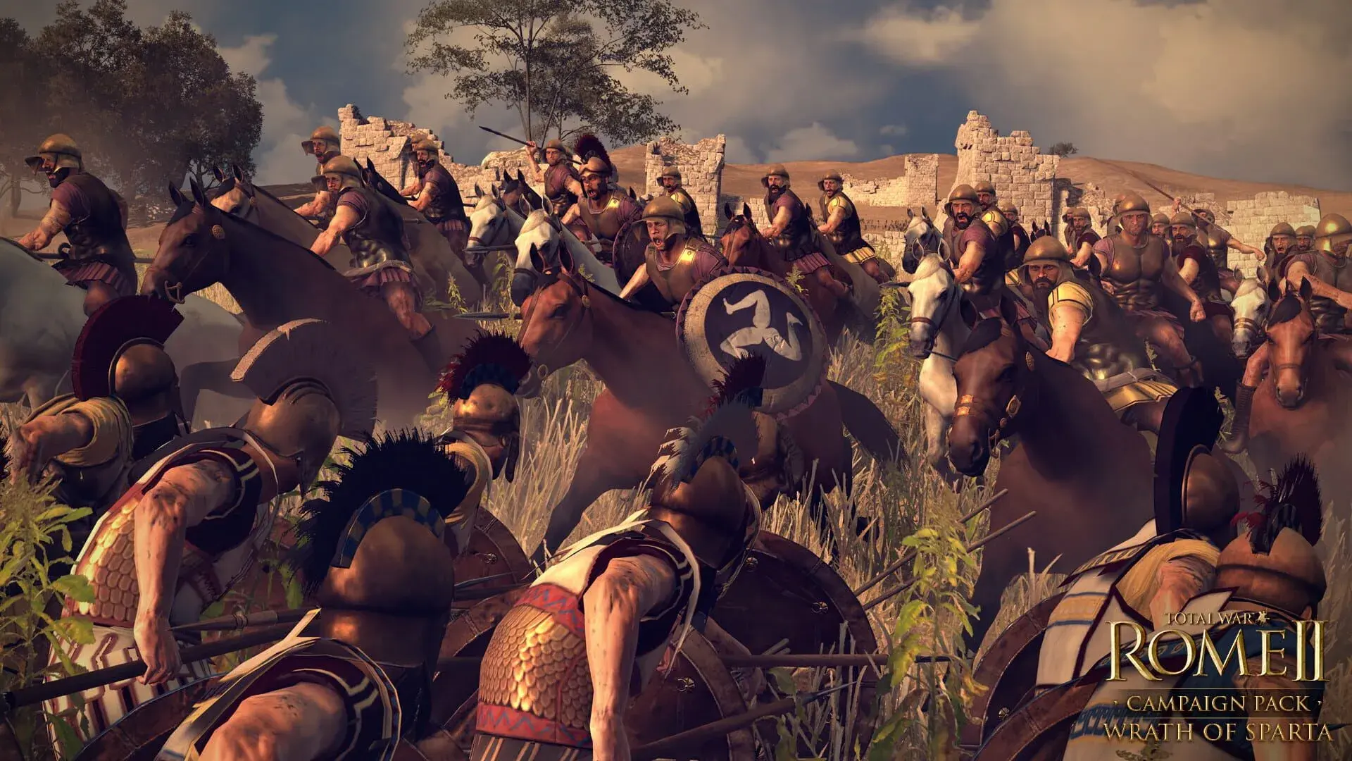 Total War: Rome II - Campaign Pack: Wrath of Sparta - akcja w grze