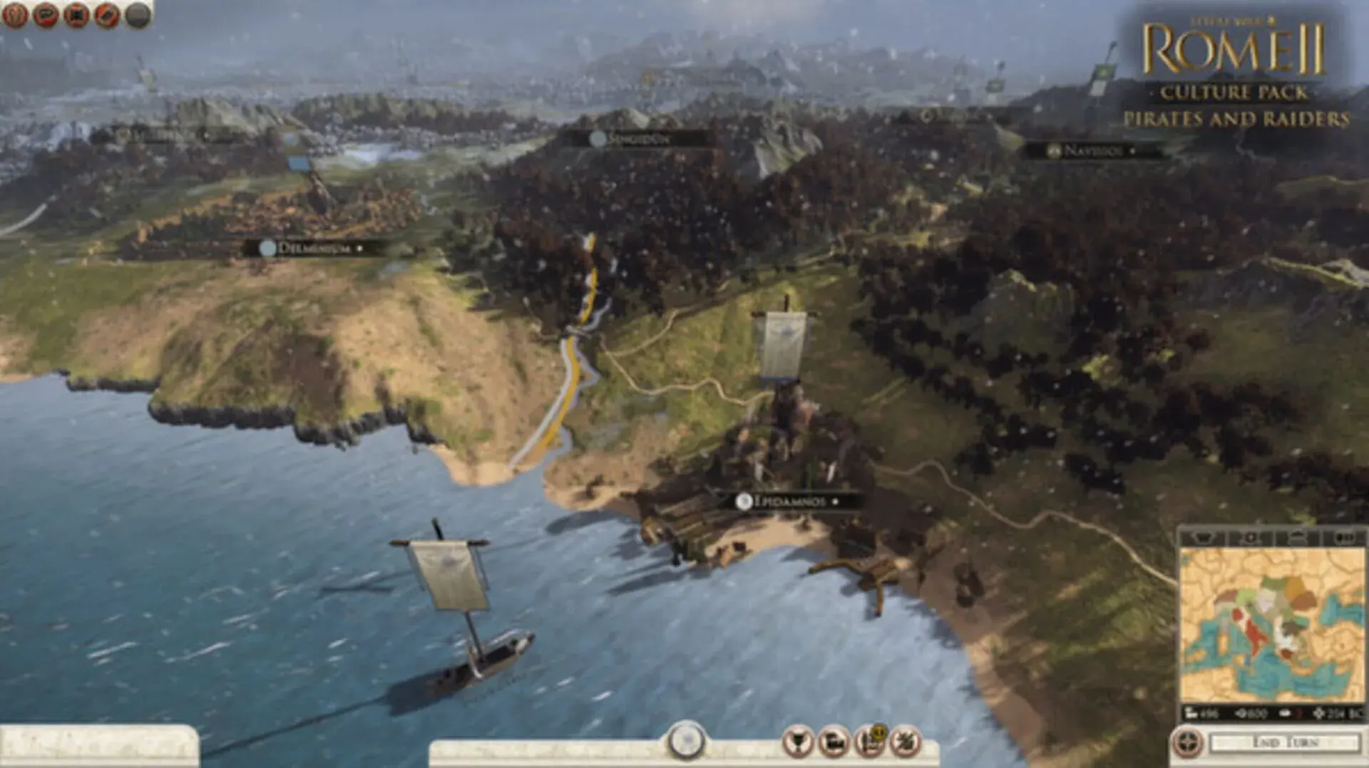 Total War: Rome II - Culture Pack: Pirates and Raiders - główny screenshot z gry