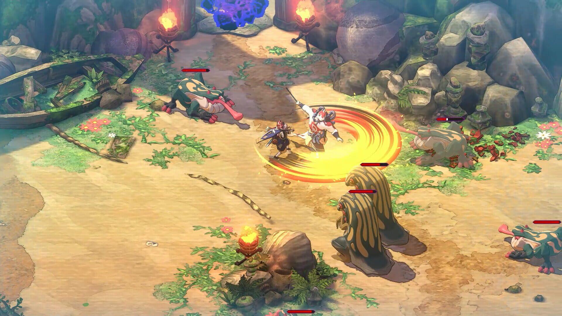Towa and the Guardians of the Sacred Tree - gameplay screenshot