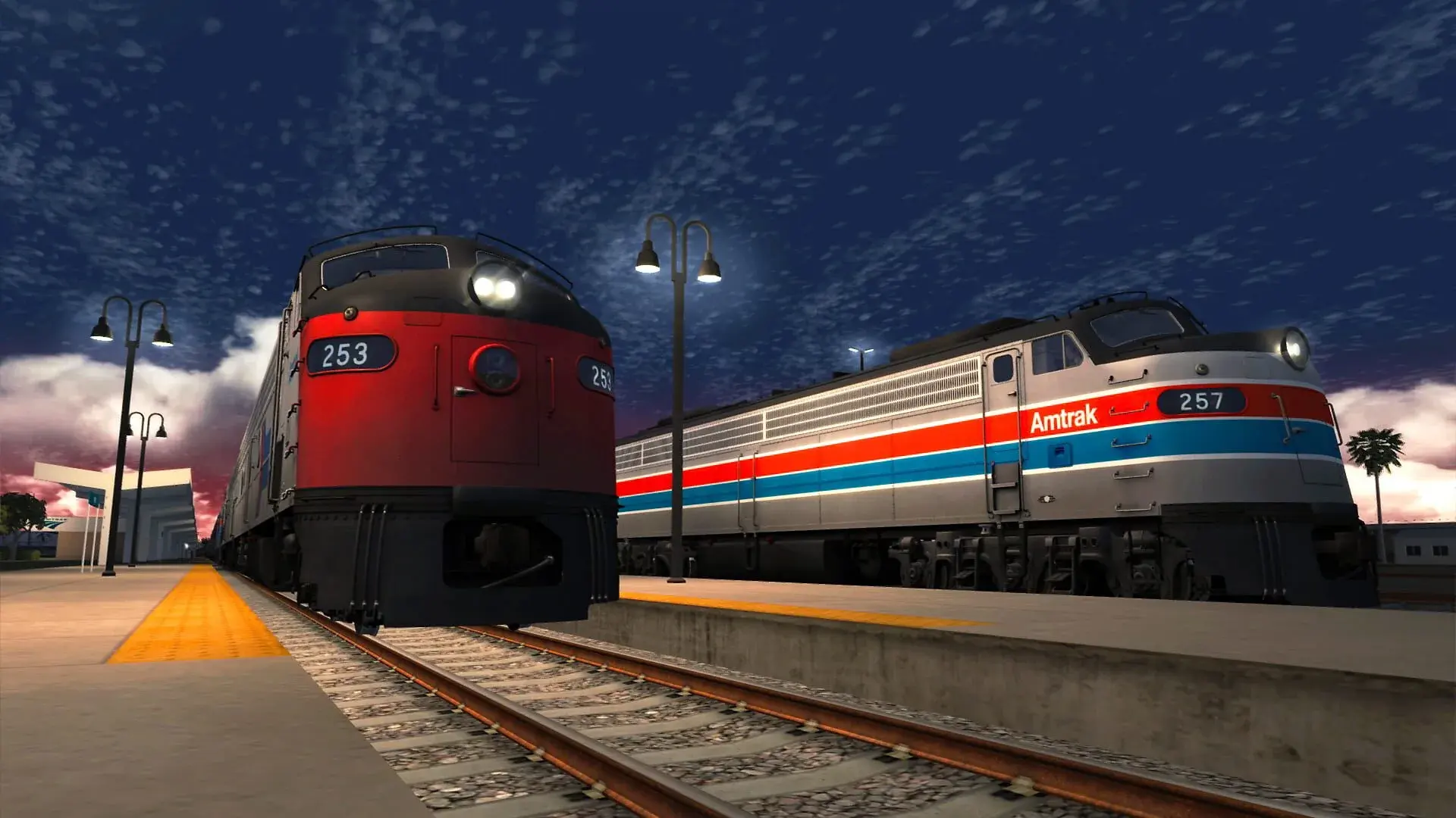 Train Simulator 2021: Amtrak E8 Loco - świat gry, lokacja