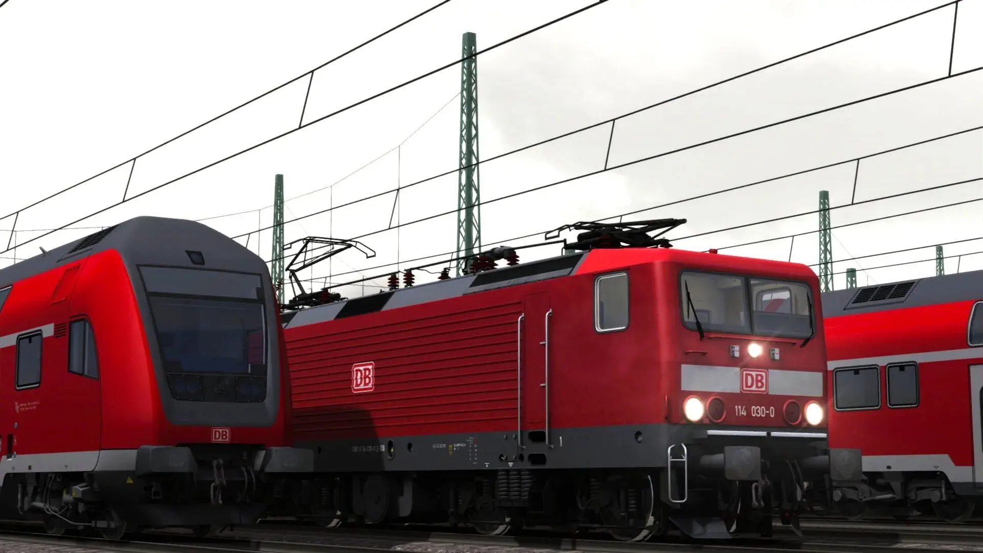 Train Simulator 2021: DB BR 114 Loco Add-On - główny screenshot z gry