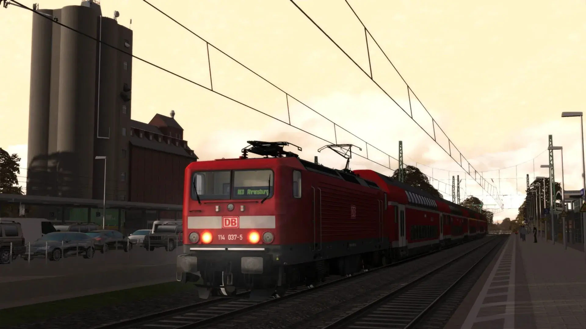 Train Simulator 2021: DB BR 114 Loco Add-On - obrazek z gry