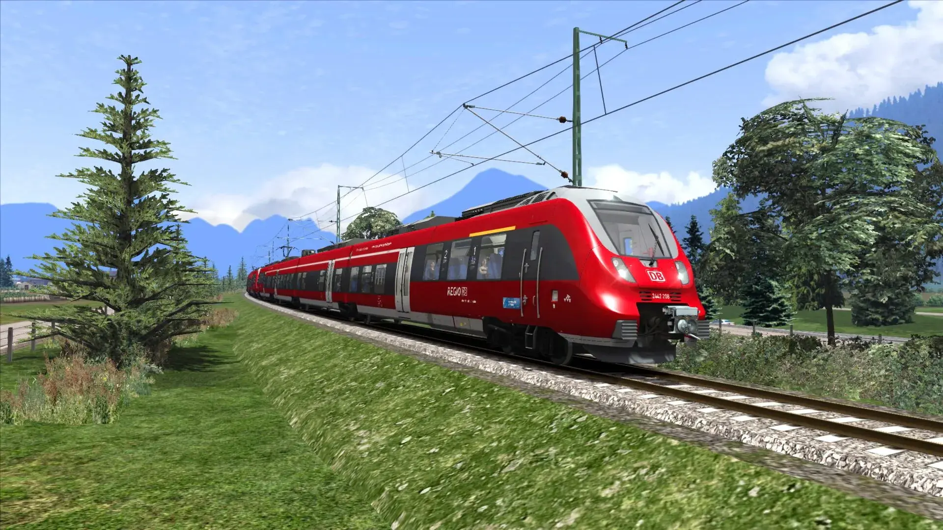 Train Simulator 2021: DB BR 442 'Talent 2' EMU - akcja w grze