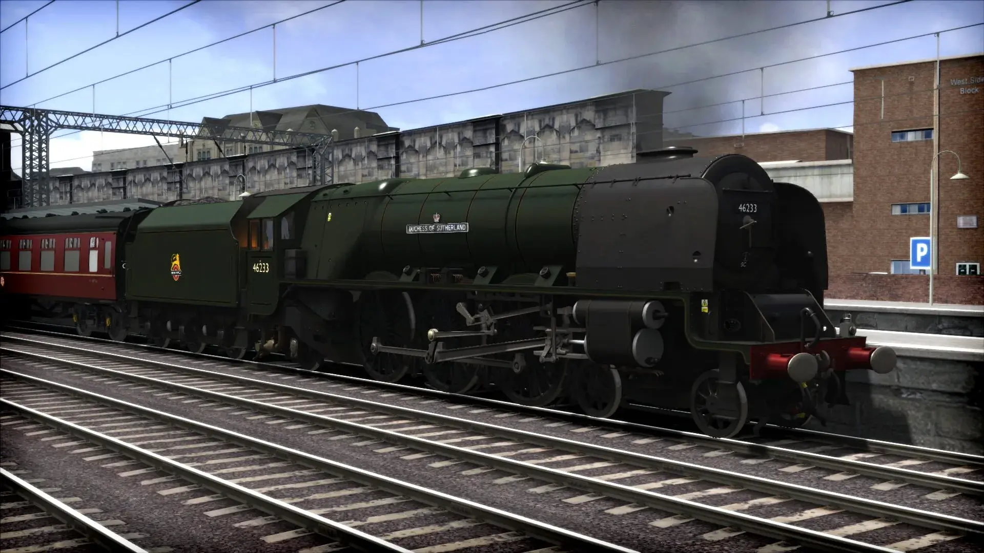 Train Simulator 2021: Duchess of Sutherland Loco - akcja w grze