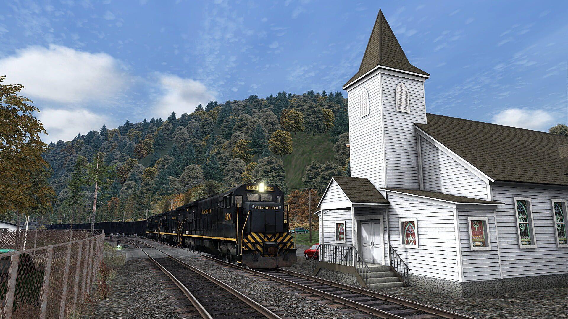 Train Simulator: Clinchfield Railroad U36C Loco Add-On - główny screenshot z gry