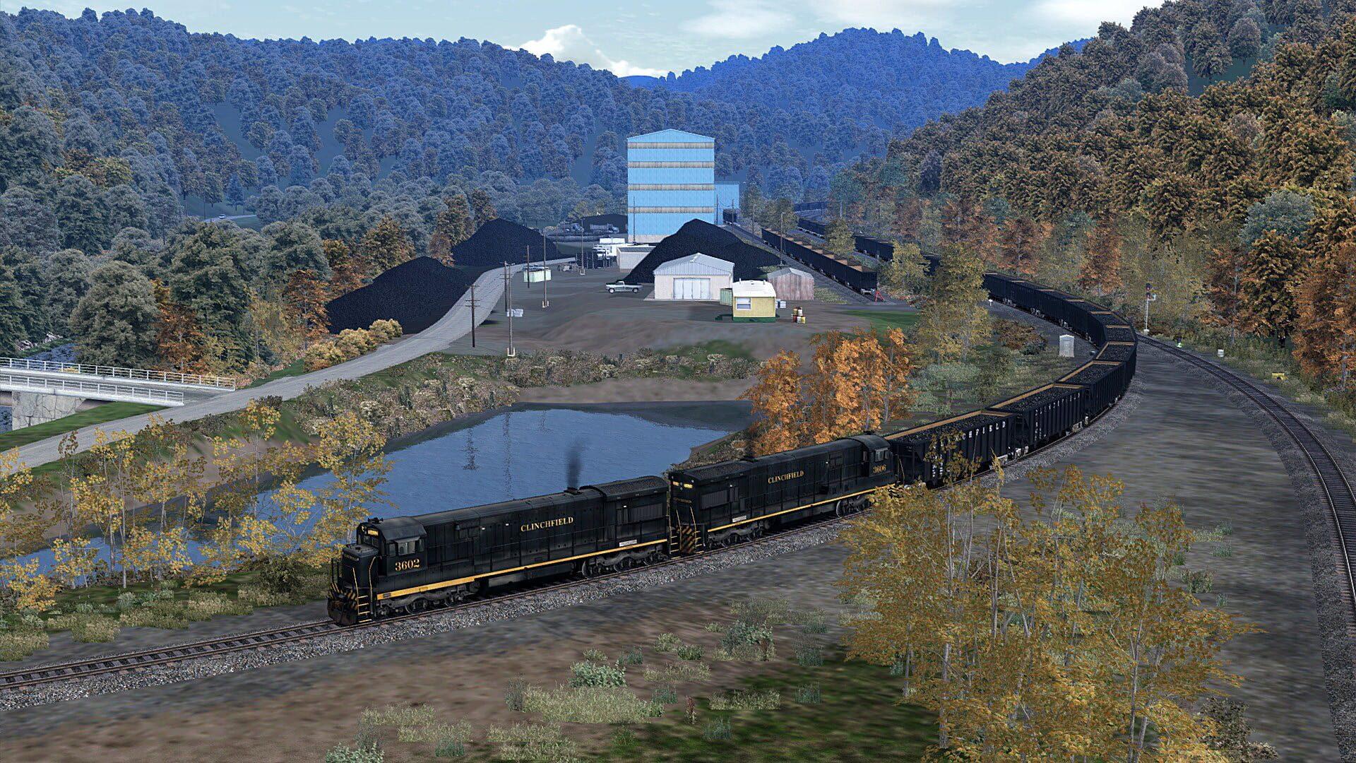Train Simulator: Clinchfield Railroad U36C Loco Add-On - gameplay screenshot