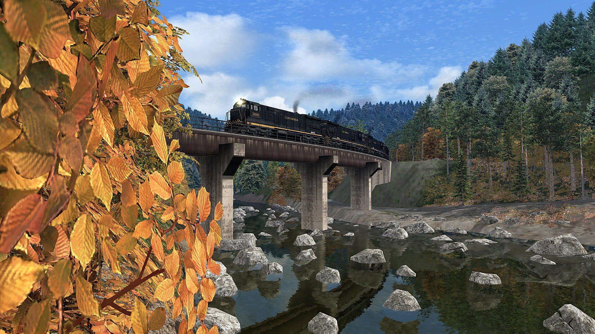 Train Simulator: Clinchfield Railroad U36C Loco Add-On - świat gry, lokacja