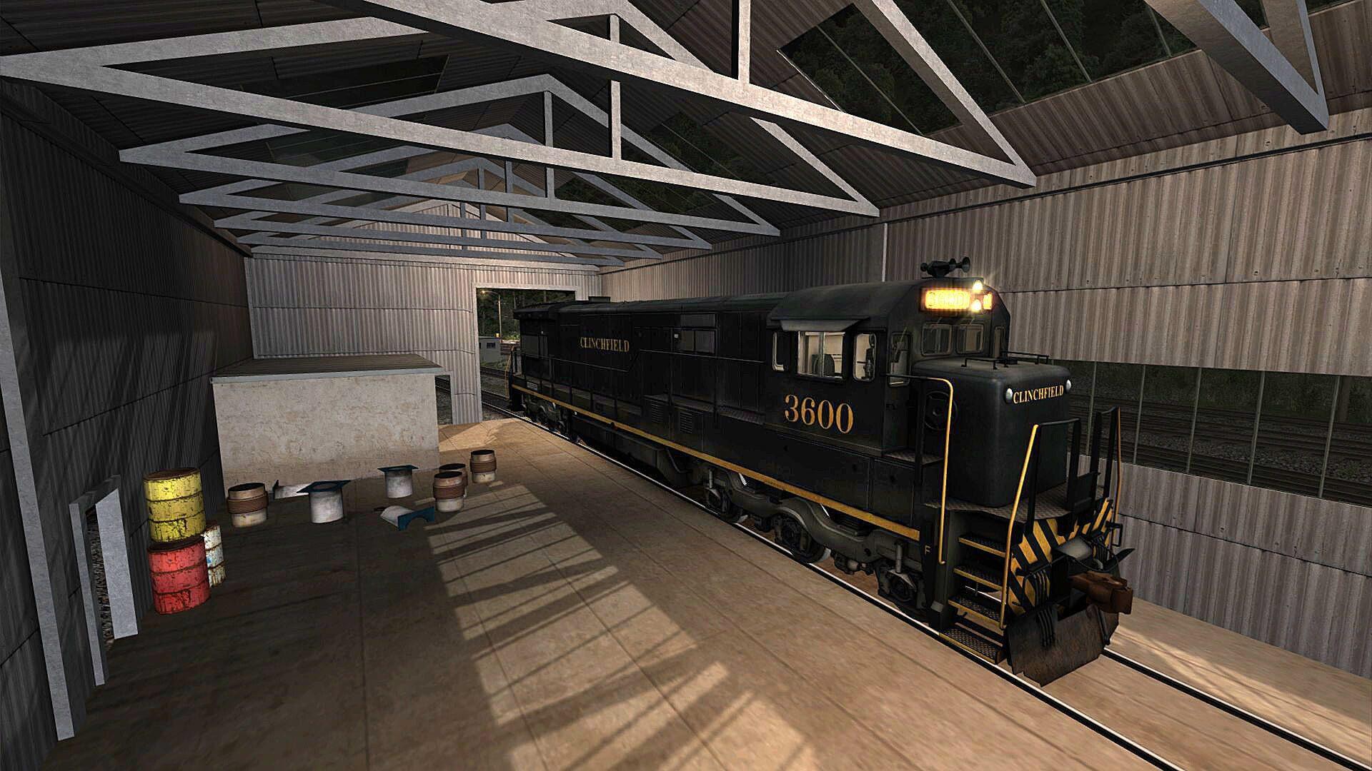 Train Simulator: Clinchfield Railroad U36C Loco Add-On - obrazek z gry