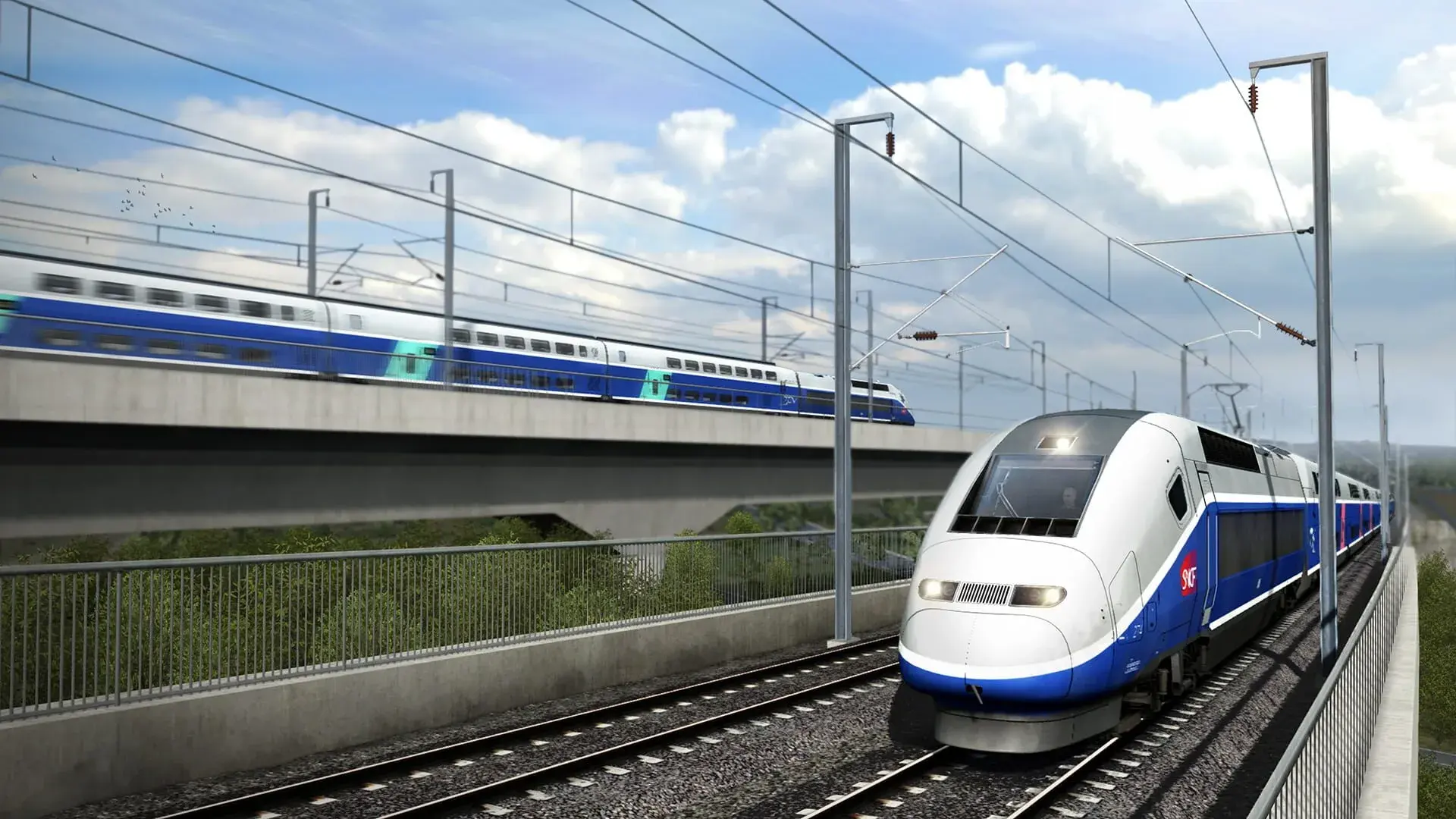 Train Simulator: LGV: Marseille - Avignon Route Add-On - świat gry, lokacja