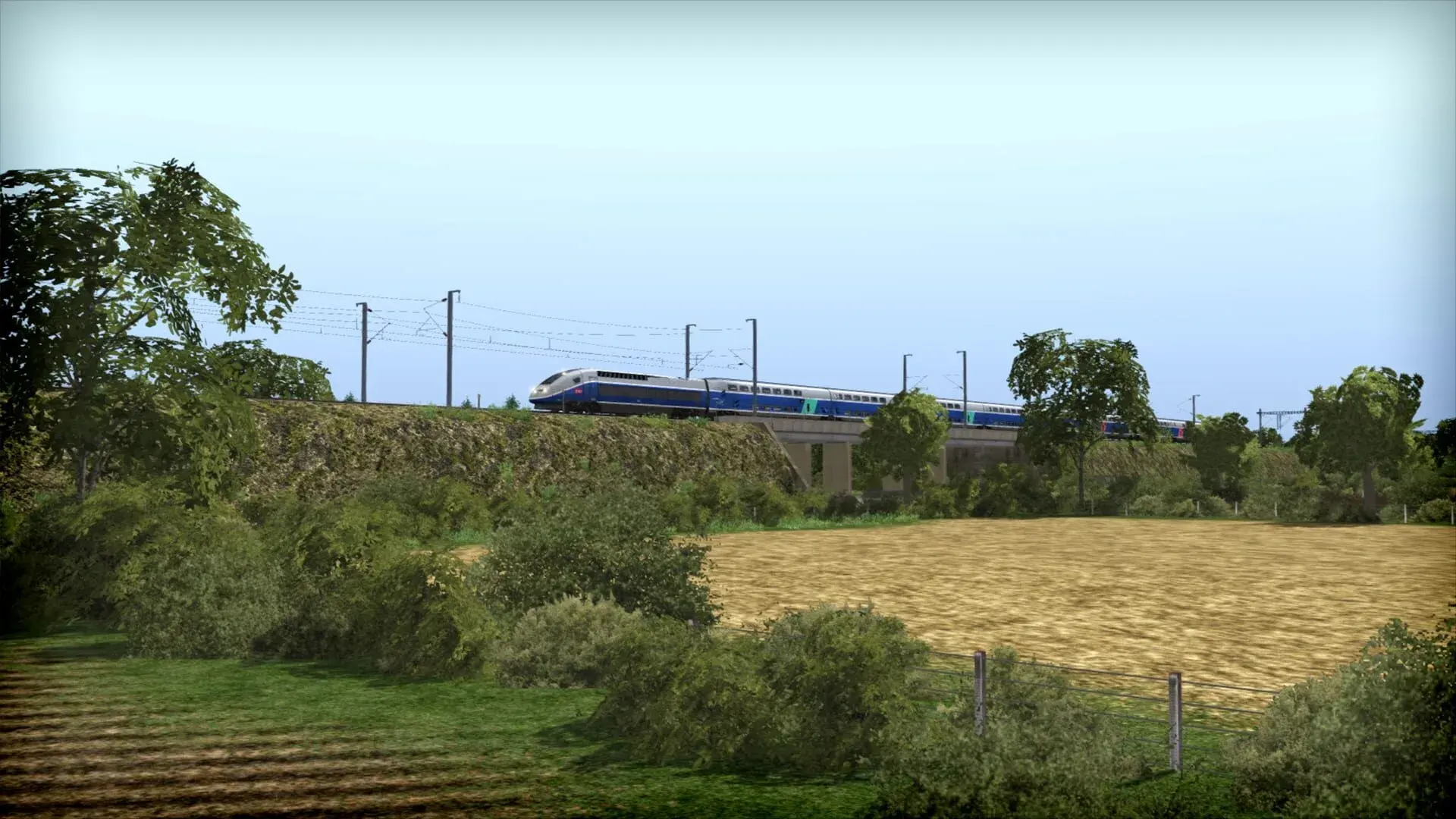 Train Simulator: LGV: Marseille - Avignon Route Add-On - obrazek z gry