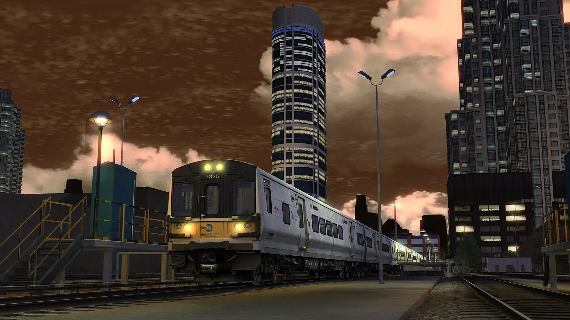 Train Simulator: Long Island Rail Road - New York: Hicksville Route - świat gry, lokacja